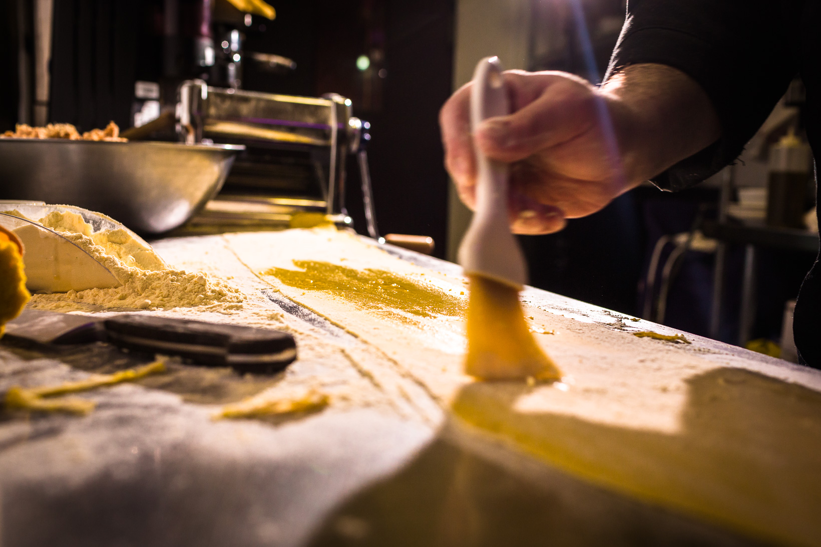  homemade pasta, Trattoria Moma, modern Italian cuisine 