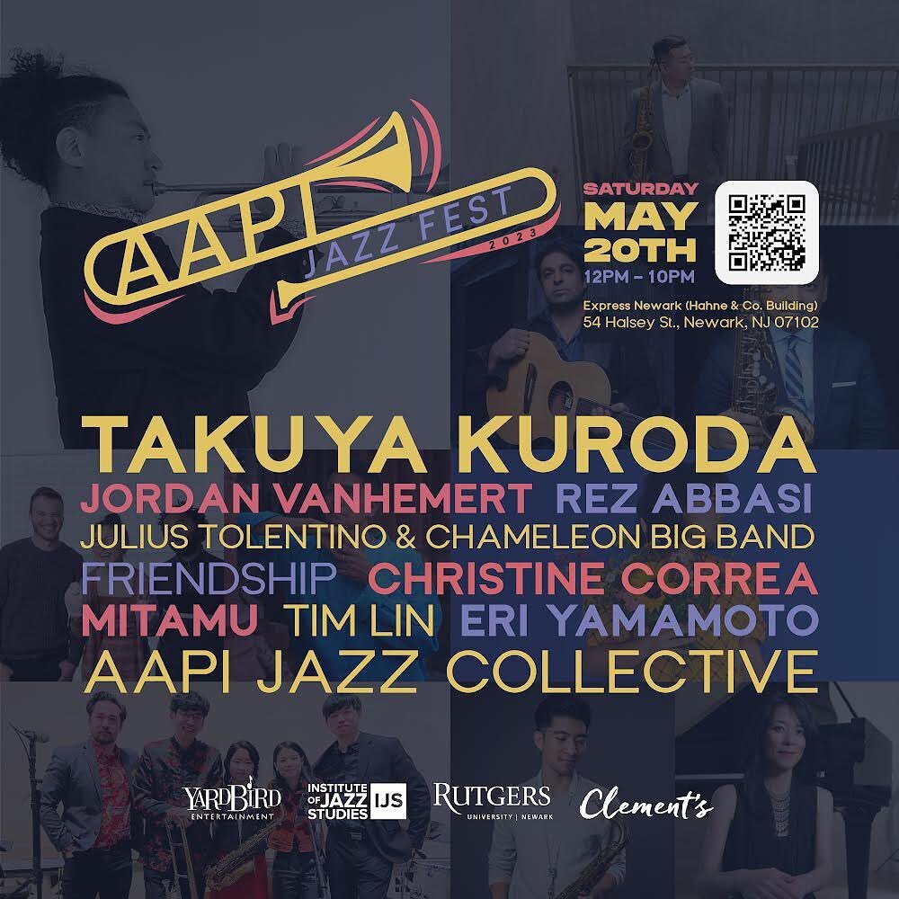 Just wrapped up being interviewed by the one and only @linvector&hellip;

&hellip;and felt this would be the perfect moment to segue into announcing that FRIENDSHIP will be appearing at the AAPI Jazz Festival* this year! This is the first time in my 