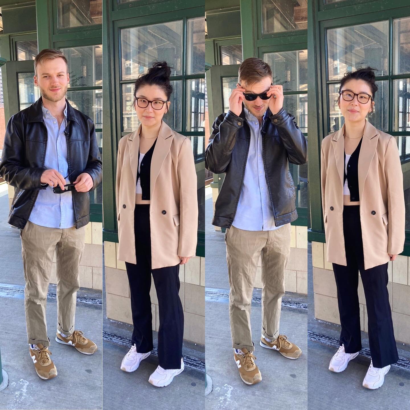 Curating one&rsquo;s insta for that inevitable USCIS interview but make it fashion. 😎

#backtowork #spring #nyc  #outfit #workoutfits #coupleoutfits #butmakeitfashion #fianc&eacute;s