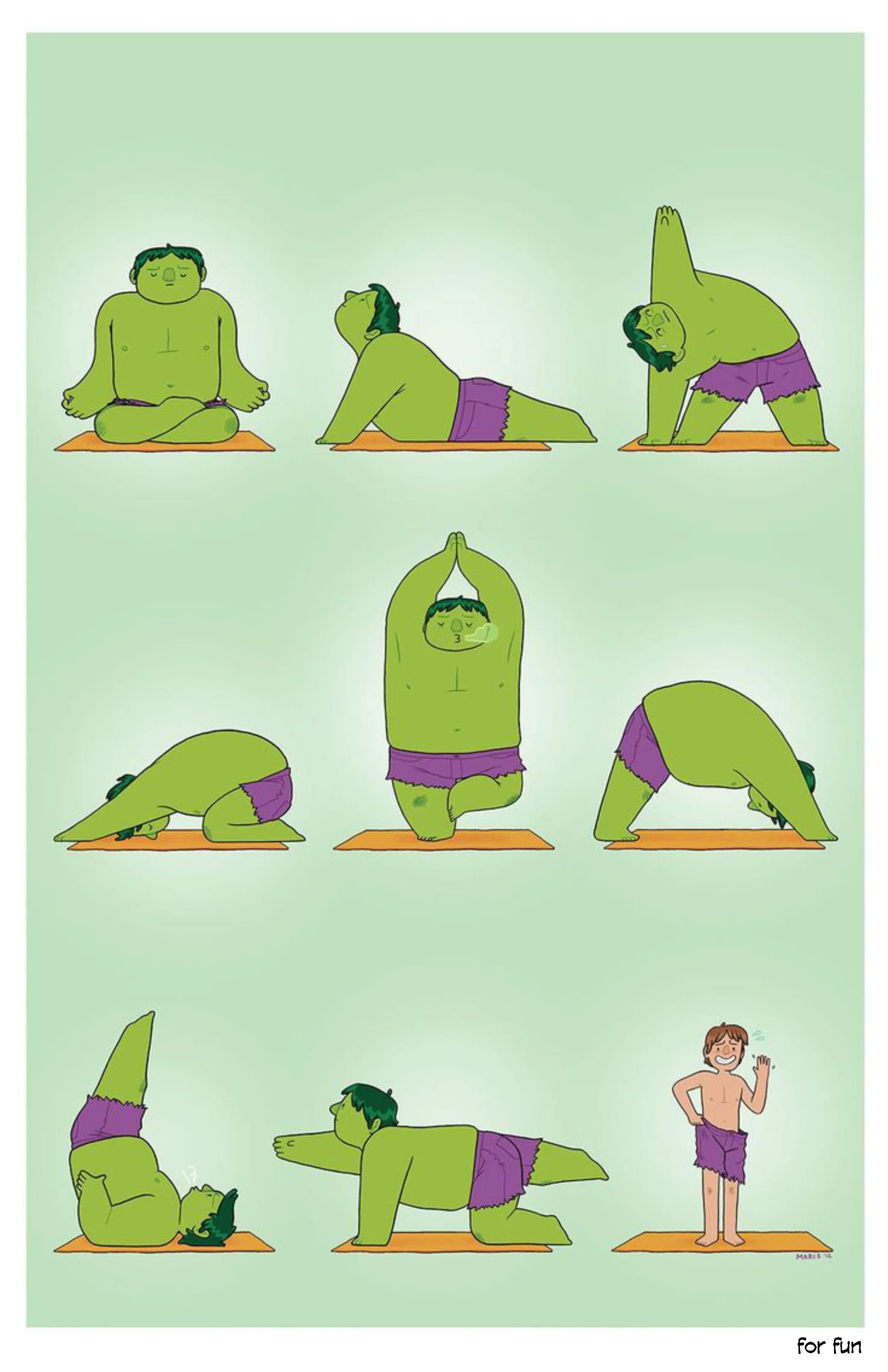 Hulk Yoga