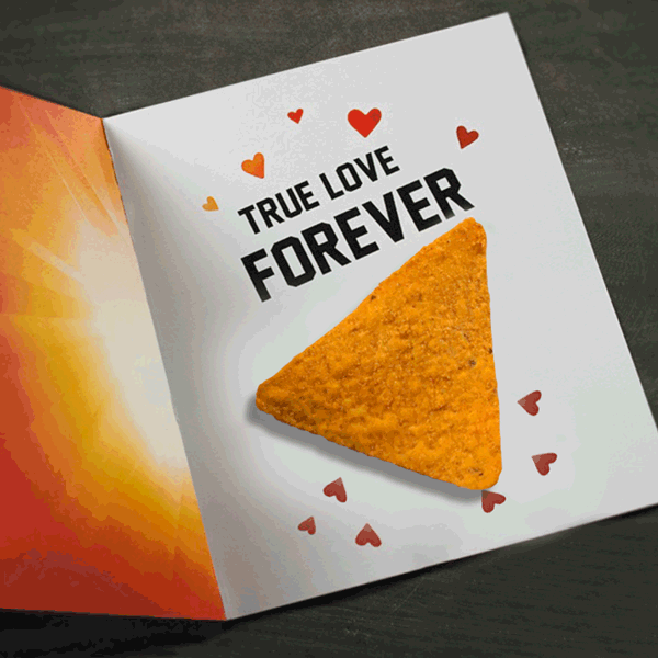  Caption: Finally, a love triangle worth celebrating. Happy #ValentinesDay! 