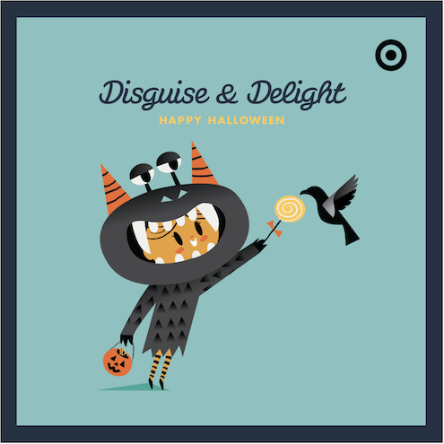  Caption: Mask on, mischief up. #Halloween is here! 