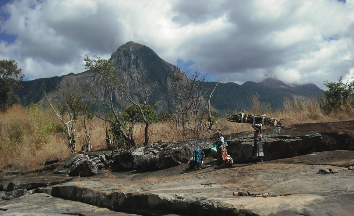 Locals in Phalombe, Malawi