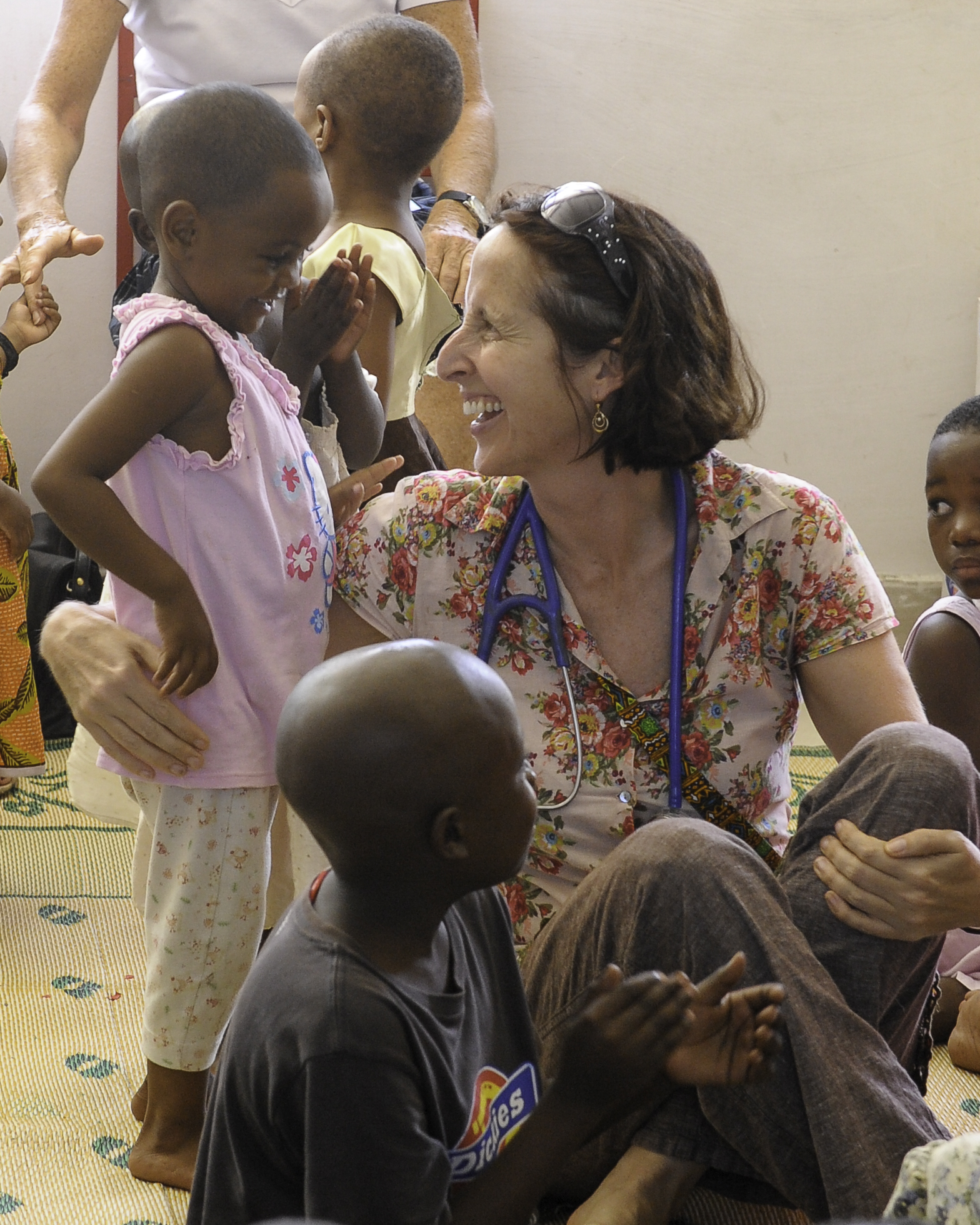 Dr Trish Scanlan and Their Lives Matter staff in Tanzania 