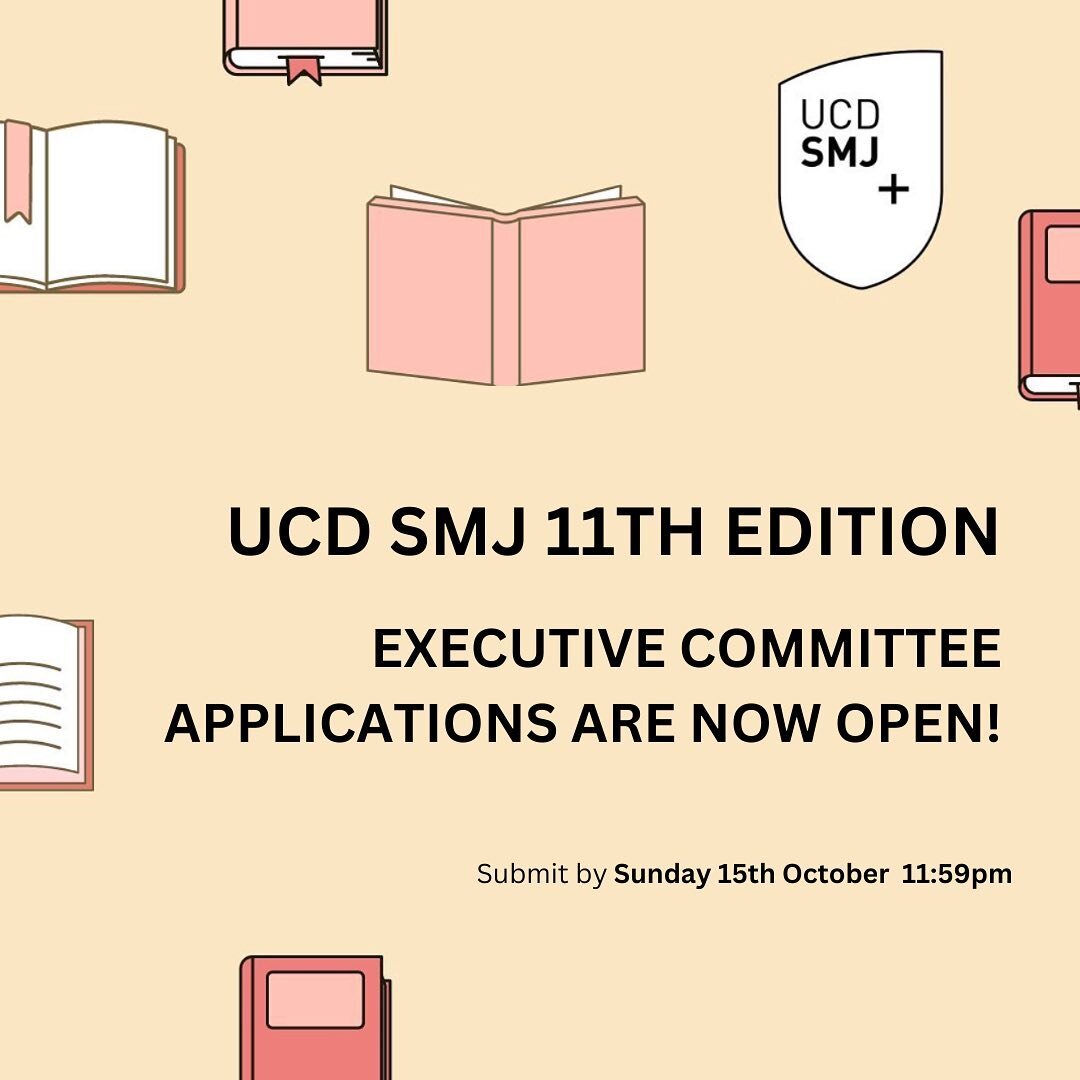We&rsquo;re back! We hope everyone enjoyed their holidays and are revved up for another year of the UCD SMJ. We are currently looking for enthusiastic students who are keen to be a part of the executive committee this year. Applicants will help shape