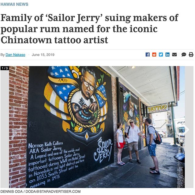 Honolulu Star Advertiser #justiceforsailorjerry @shanghaikate @enterprisingpeople