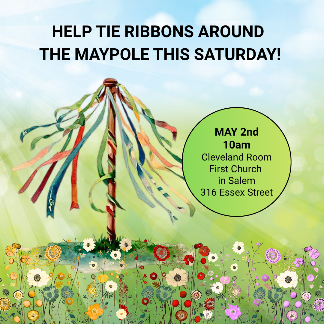 Maypole Ribbon Tying!