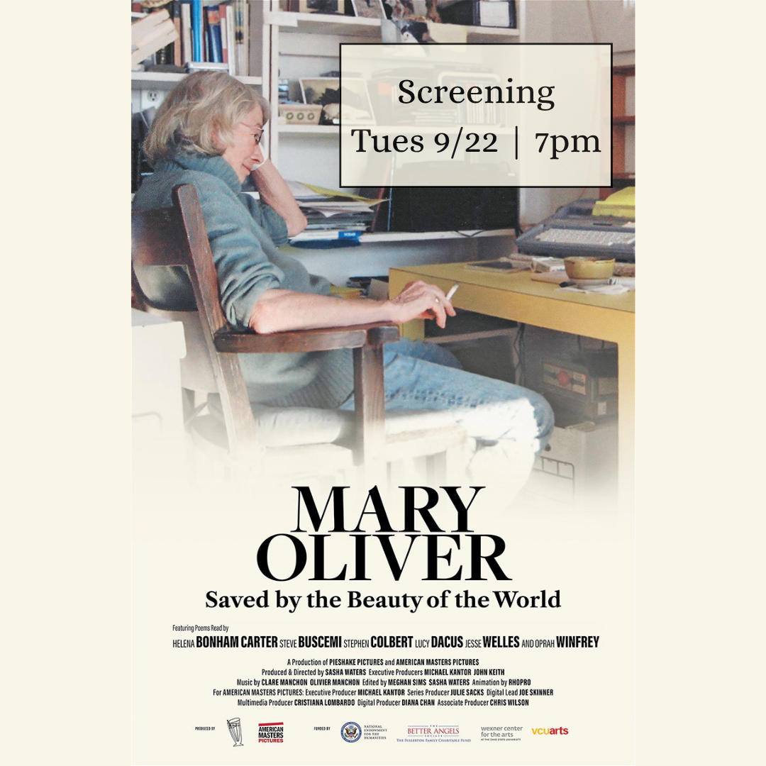 Mary Oliver: Saved by the Beauty of the World