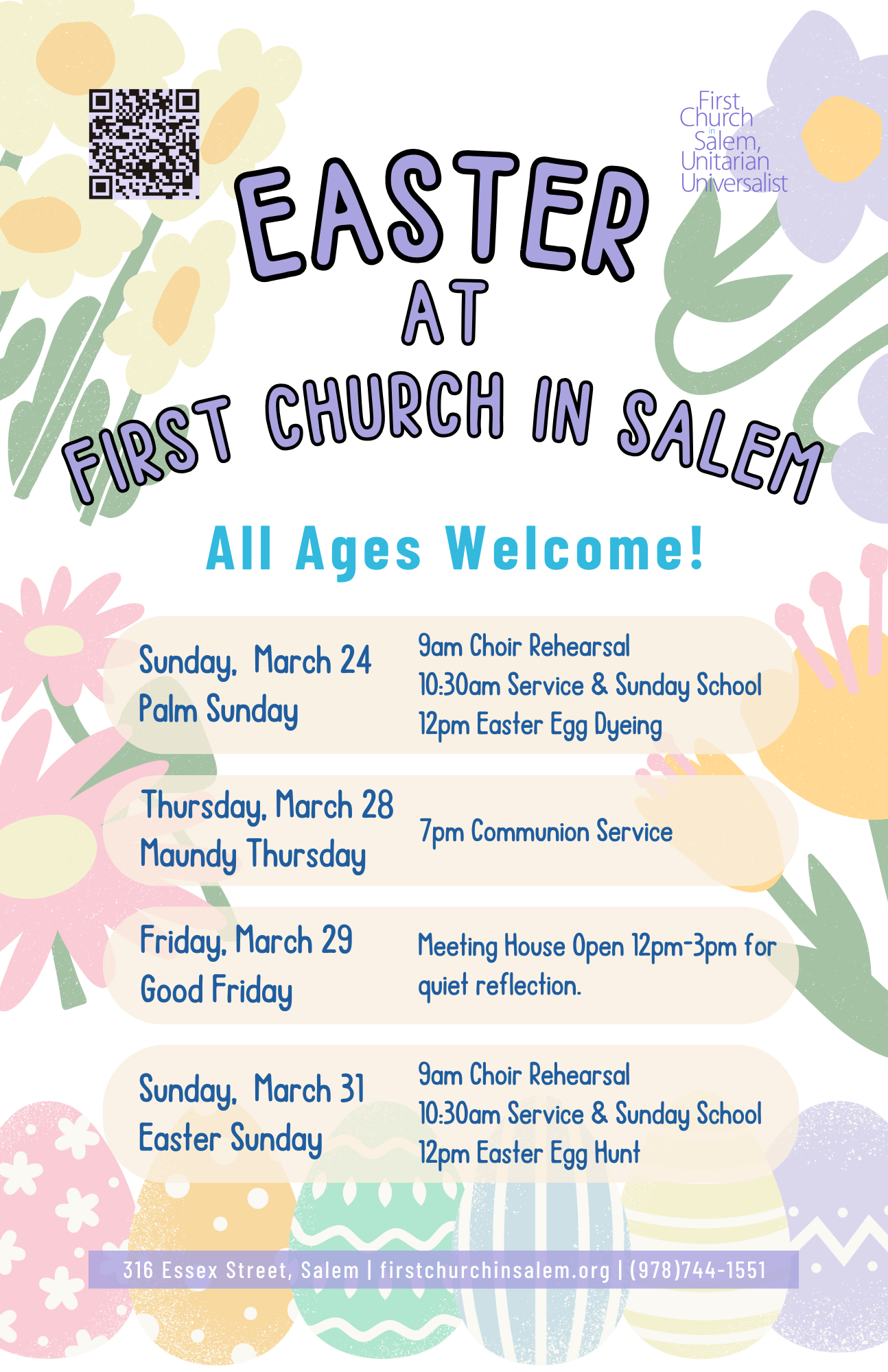 Easter Services at First Church — The First Church in Salem