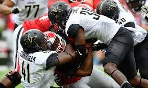 The man is a finalist for the Butkus Award