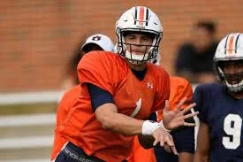 Redshirt freshman Joey Gatewood (above, photo, The Athletic) and true freshman Bo Nix (Photo, Montgomery Advertiser) battle it out for the top job.