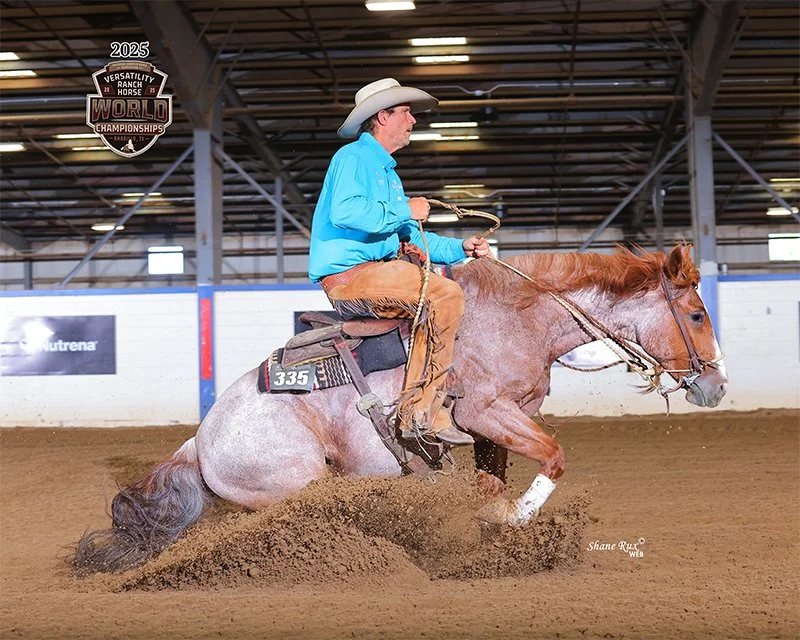 Very Cool 2019 Red Roan RCH Gelding — Perry Quarter Horses