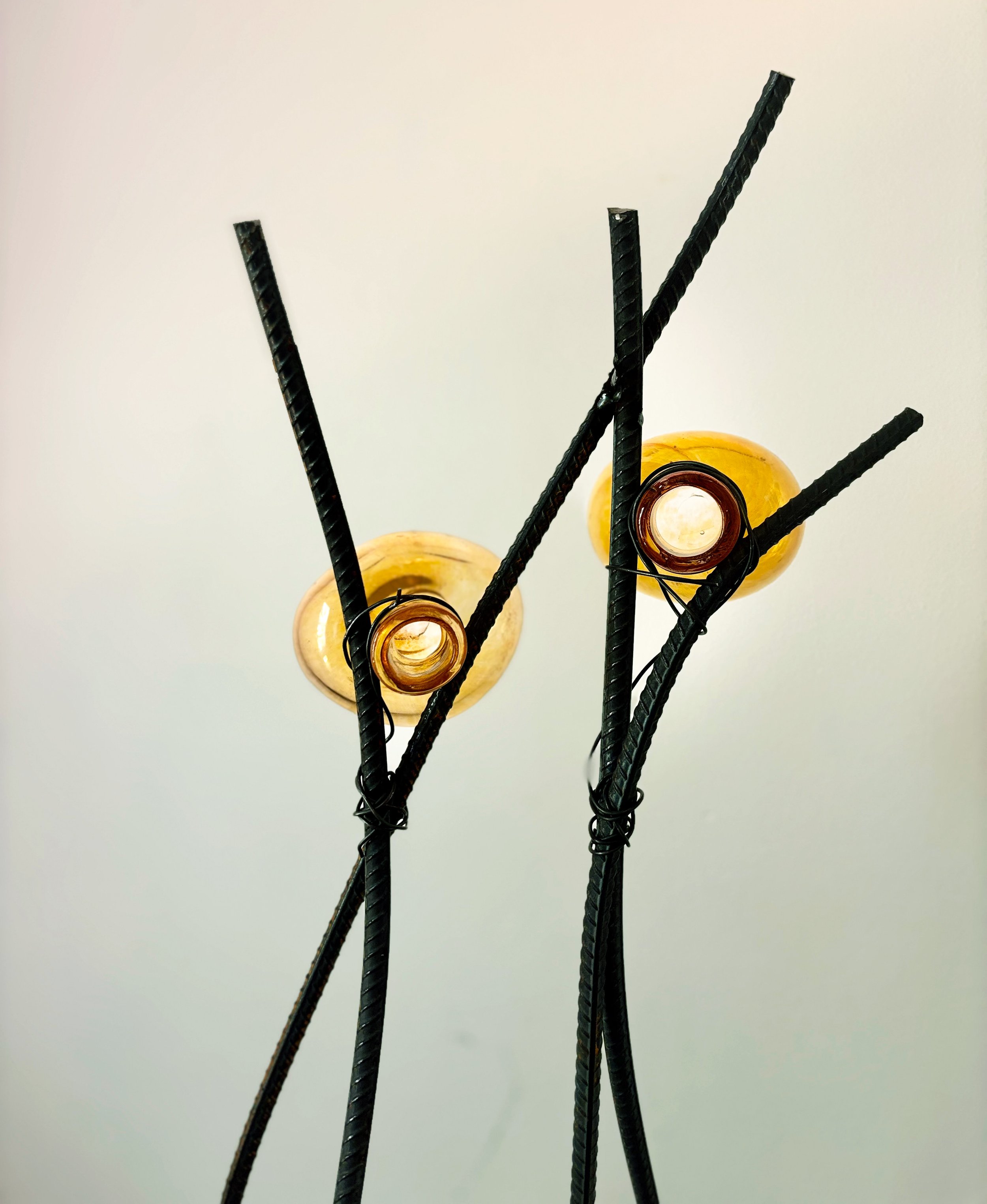 Consider a different view
Hand-blown glass, rebar, rebar ties, welded steel
2026

The Appalachian region is often flattened into various stereotypes. Many see it as a region that is uneducated, resistant to change, homogenously white, and Republican.