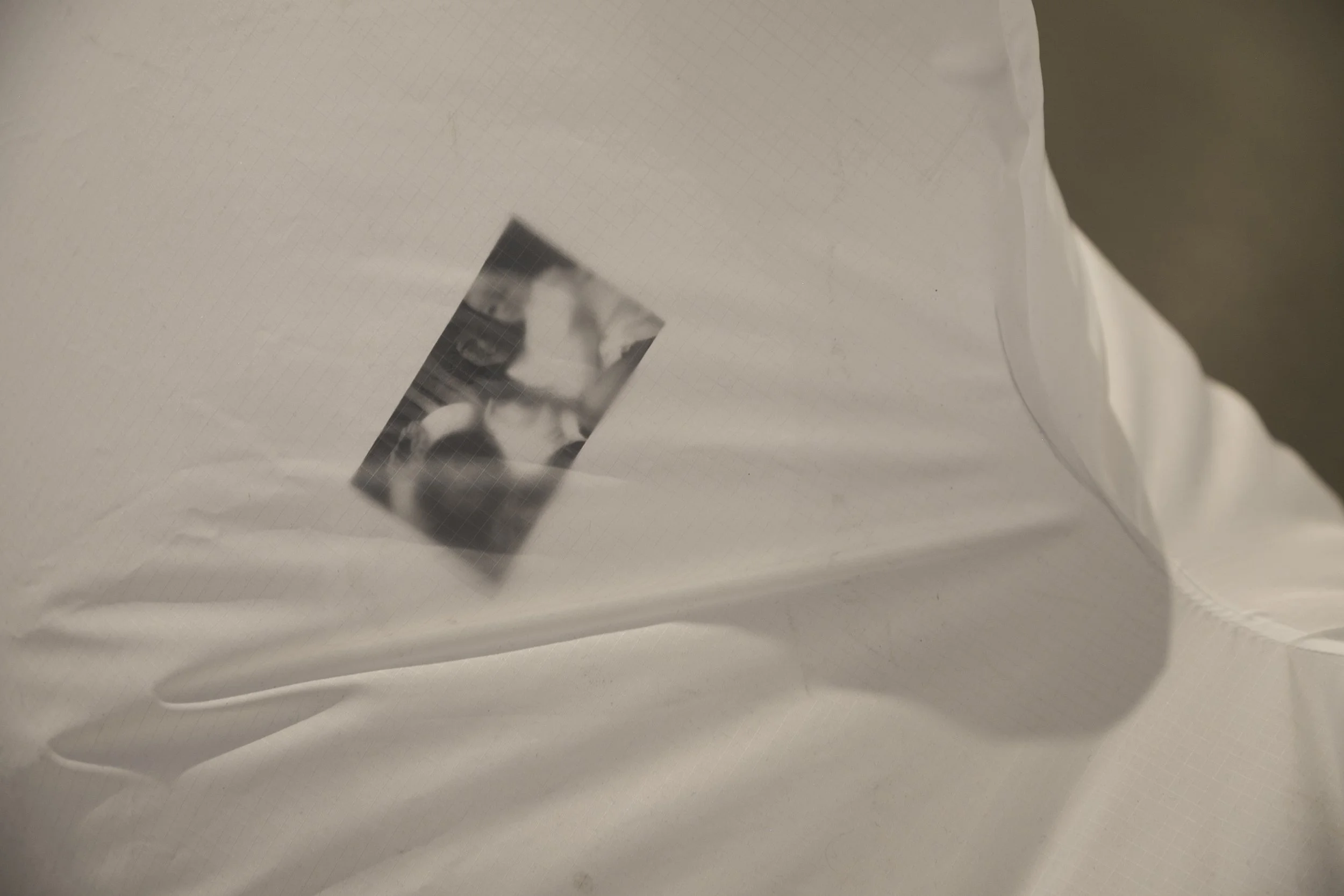 data_collectors.exe
ripstop nylon, air, fans, archival material 
2025

Amorphous structures that embody the physical data collections and preservation of Appalachian narratives. Preserving the hand-made is an important element of Appalachian Sci-Fi w