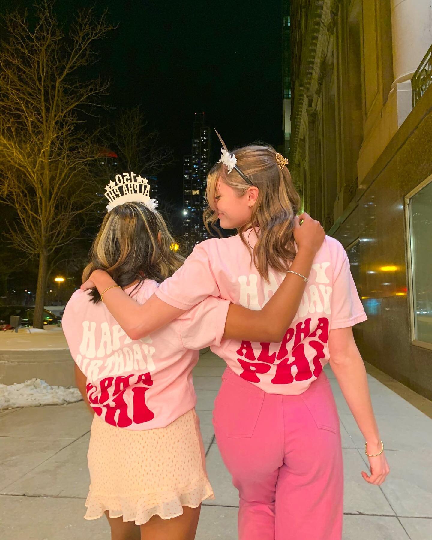 Happy 150th Birthday, Alpha Phi!🎂🫧💖
Today marks 150 years of Alpha Phi empowering and inspiring women across the world. What began with 10 founding members now serves 270,000 members and 173 collegiate chapters! The Beta Omega chapter is so gratef