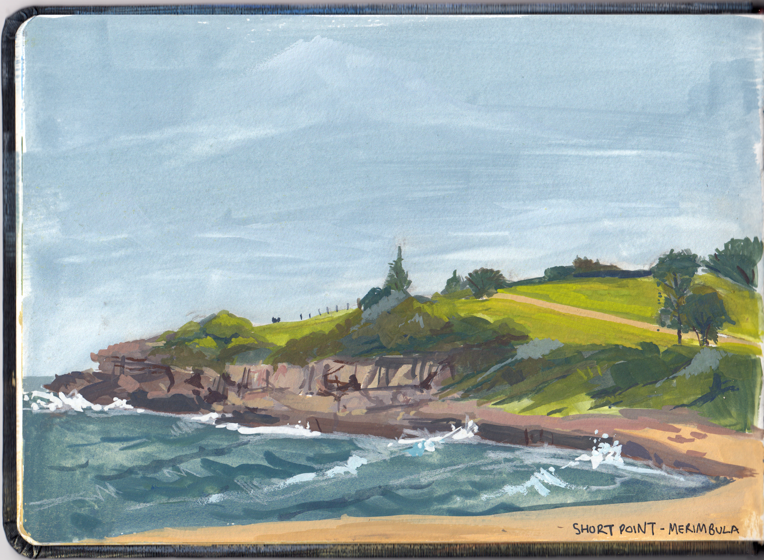 Short Point, Merimbula. The second stop on our drive to Sydney.