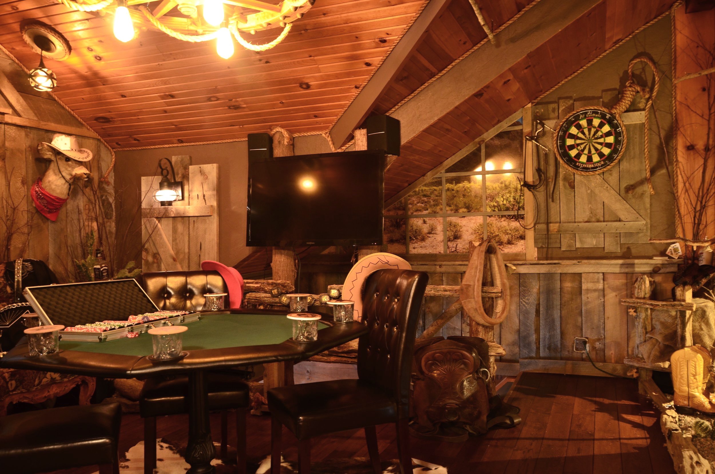 Couples Getaway Games Room