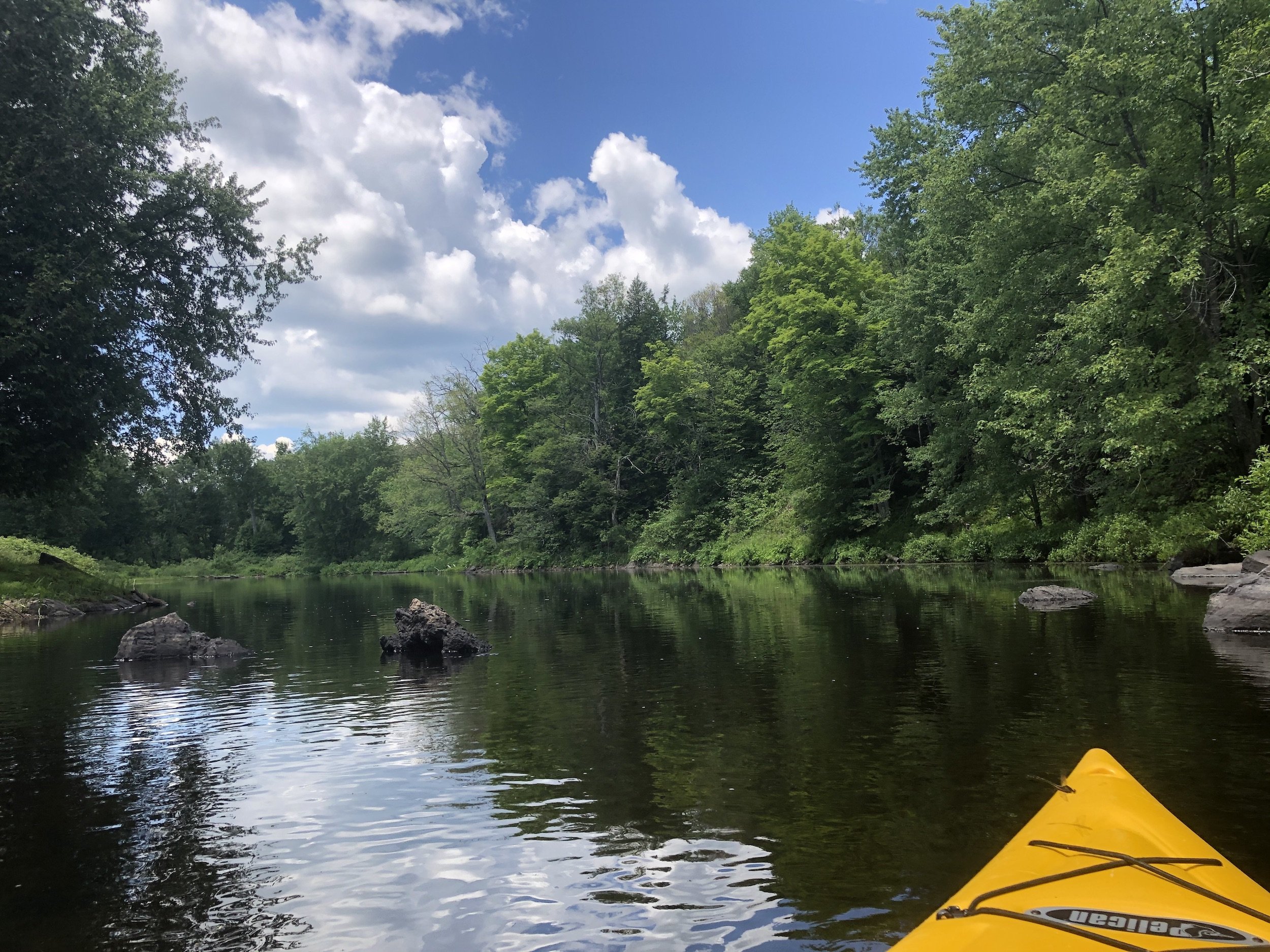 Kayaking at the top romantic waterfront getaway in Ontario