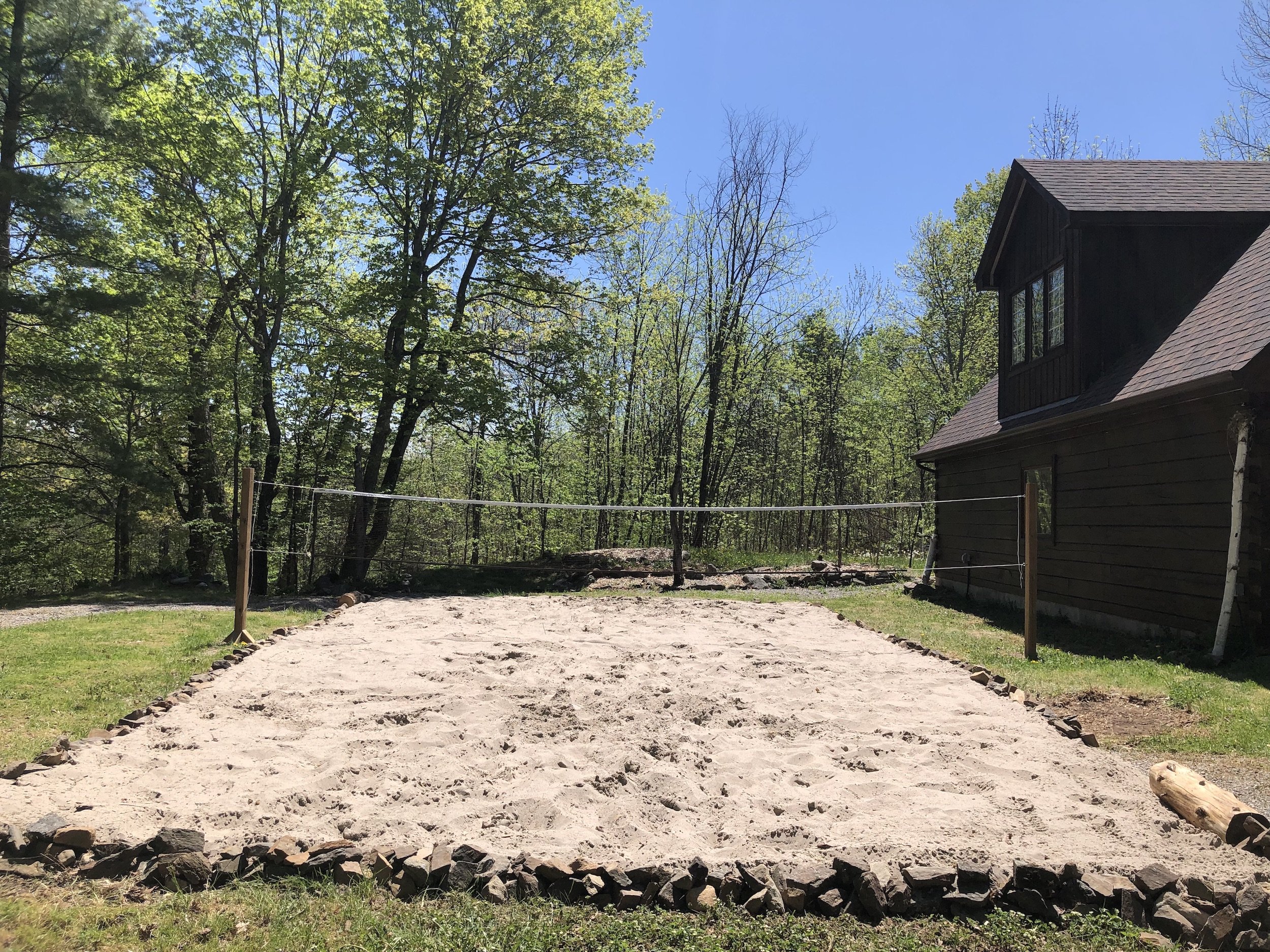 Top Ontario Couples Retreat Beach Badminton Court