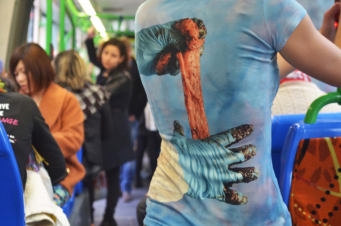 Georgie Mattingley, Wearing Chitterlings (2014)