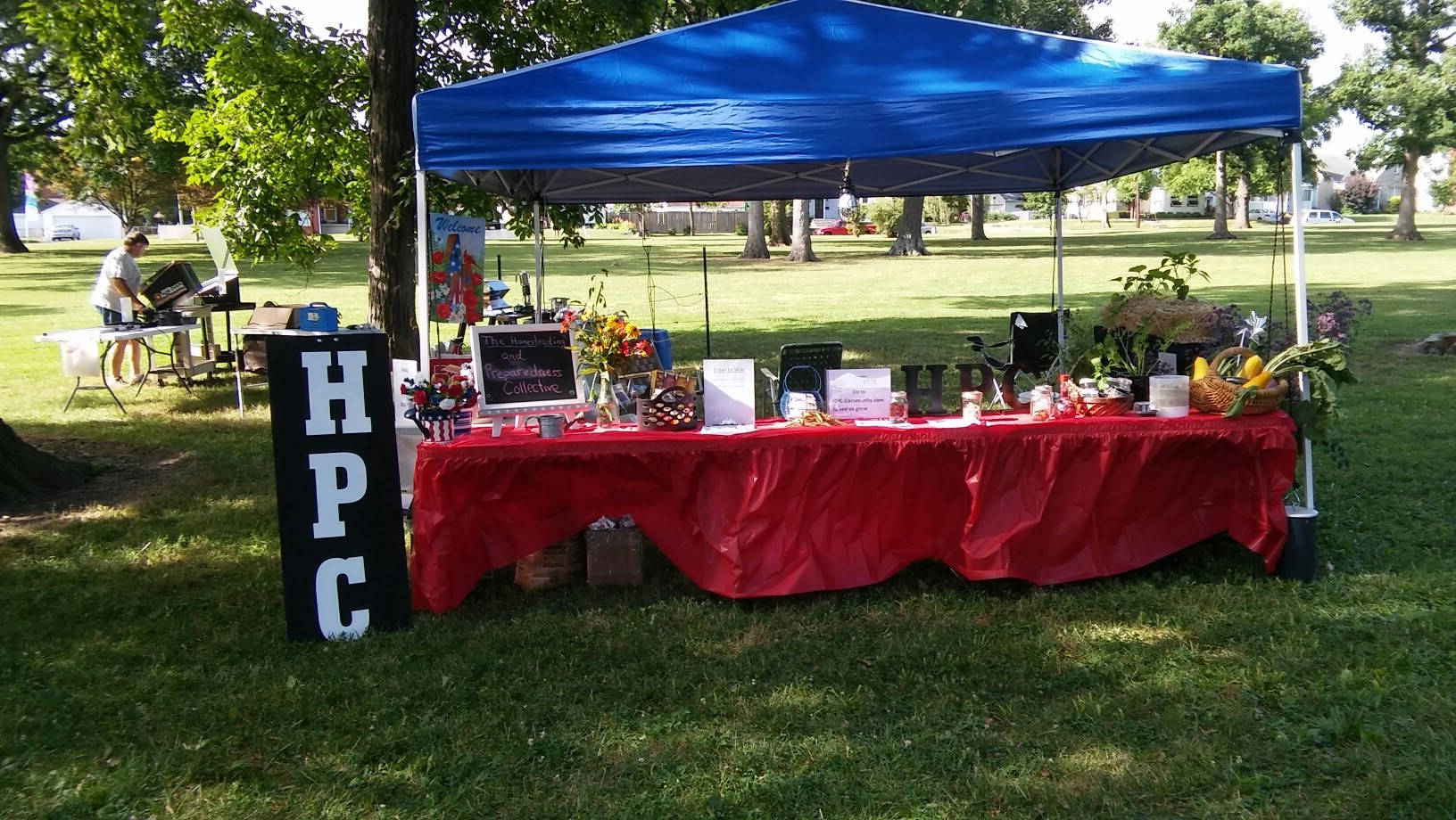 HPC - The Homesteading and Preparedness Booth at The Westgate Summer Jam 2016