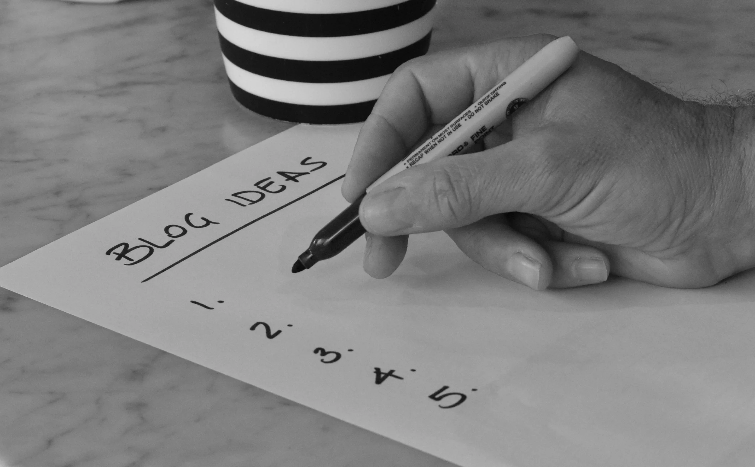 5 inspirational ideas for blog writing