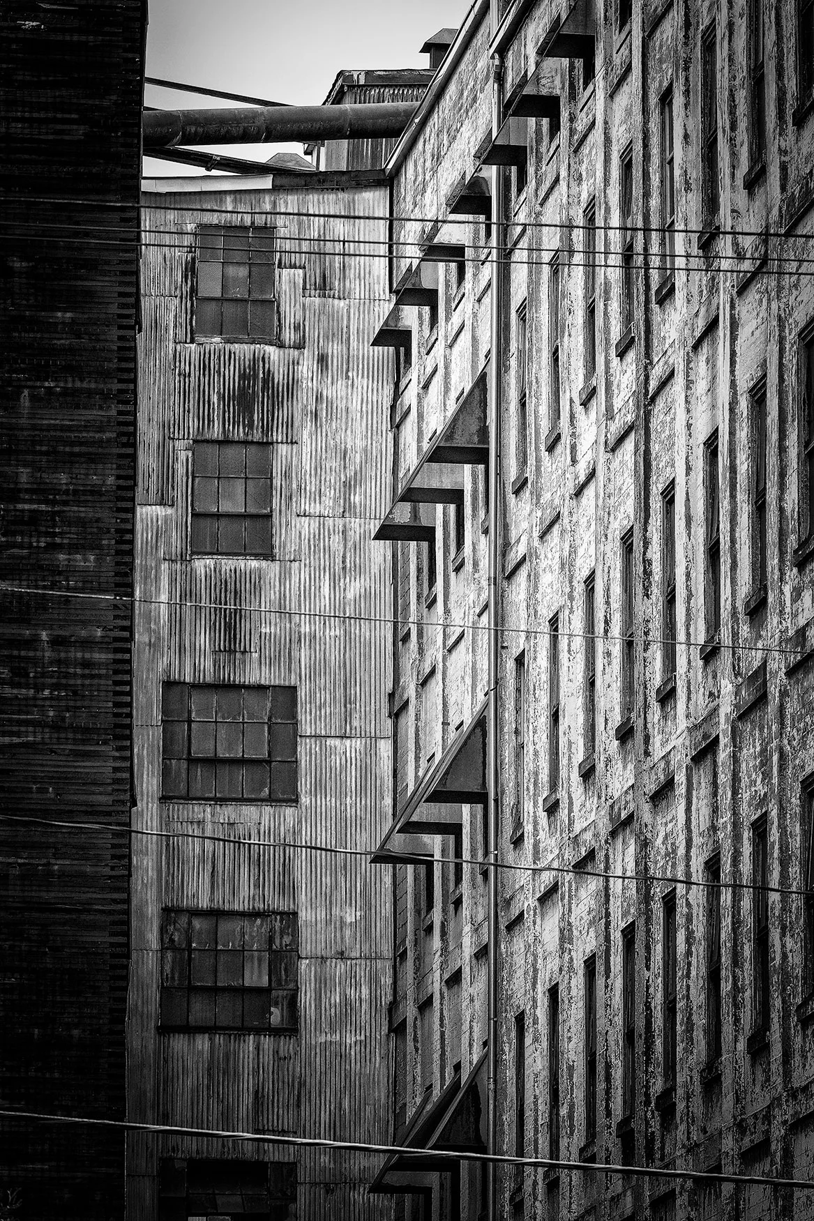 Centennial Mills - 1 - B&W