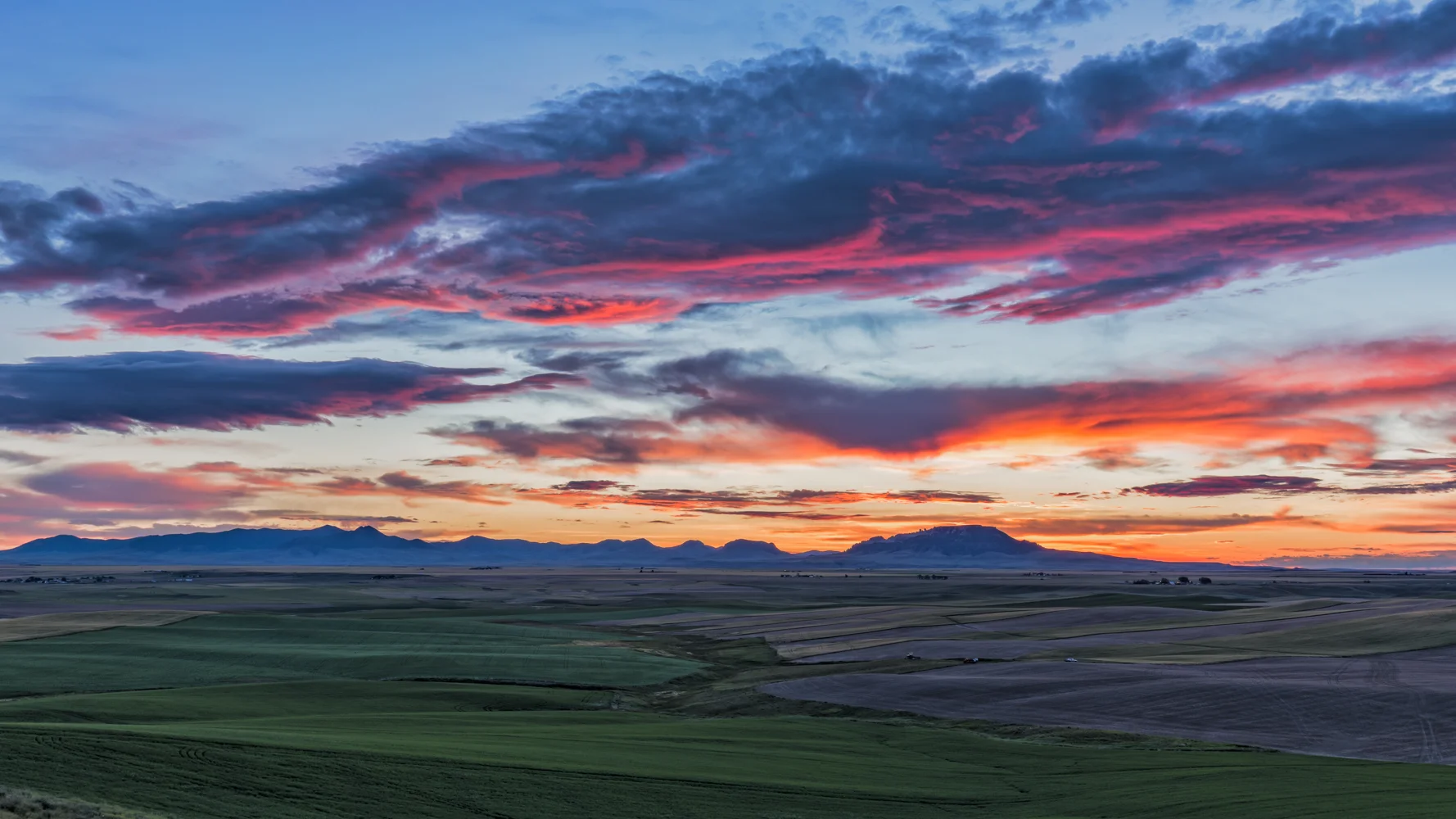 Square Butte Sunset II
