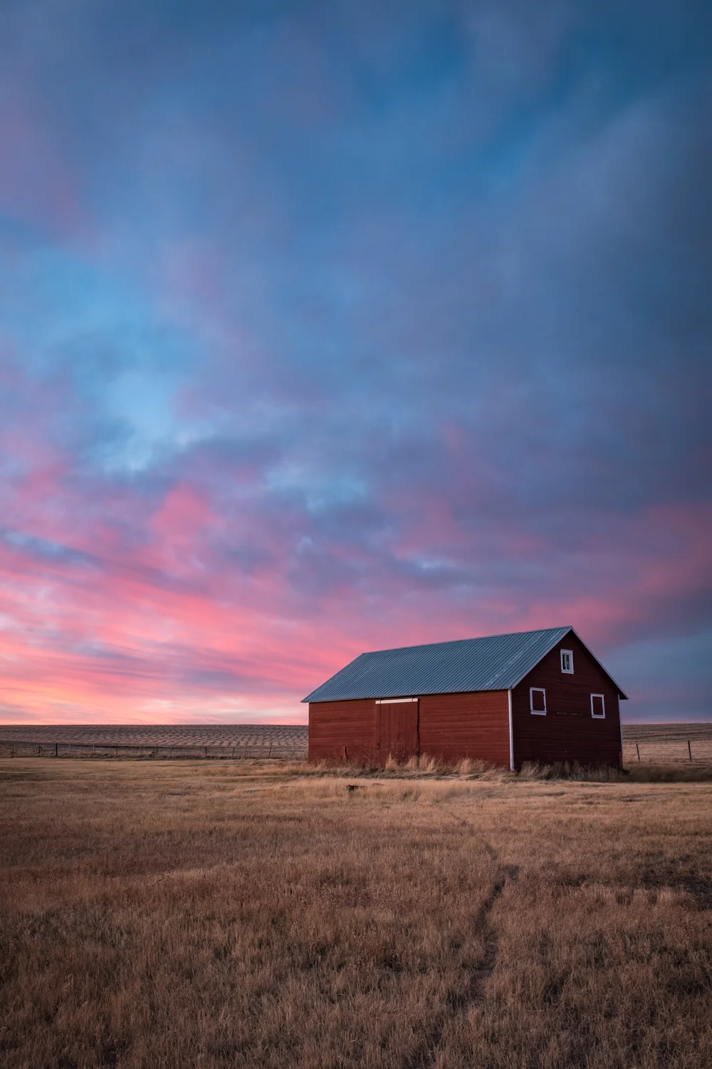 Sunset near Judith Gap