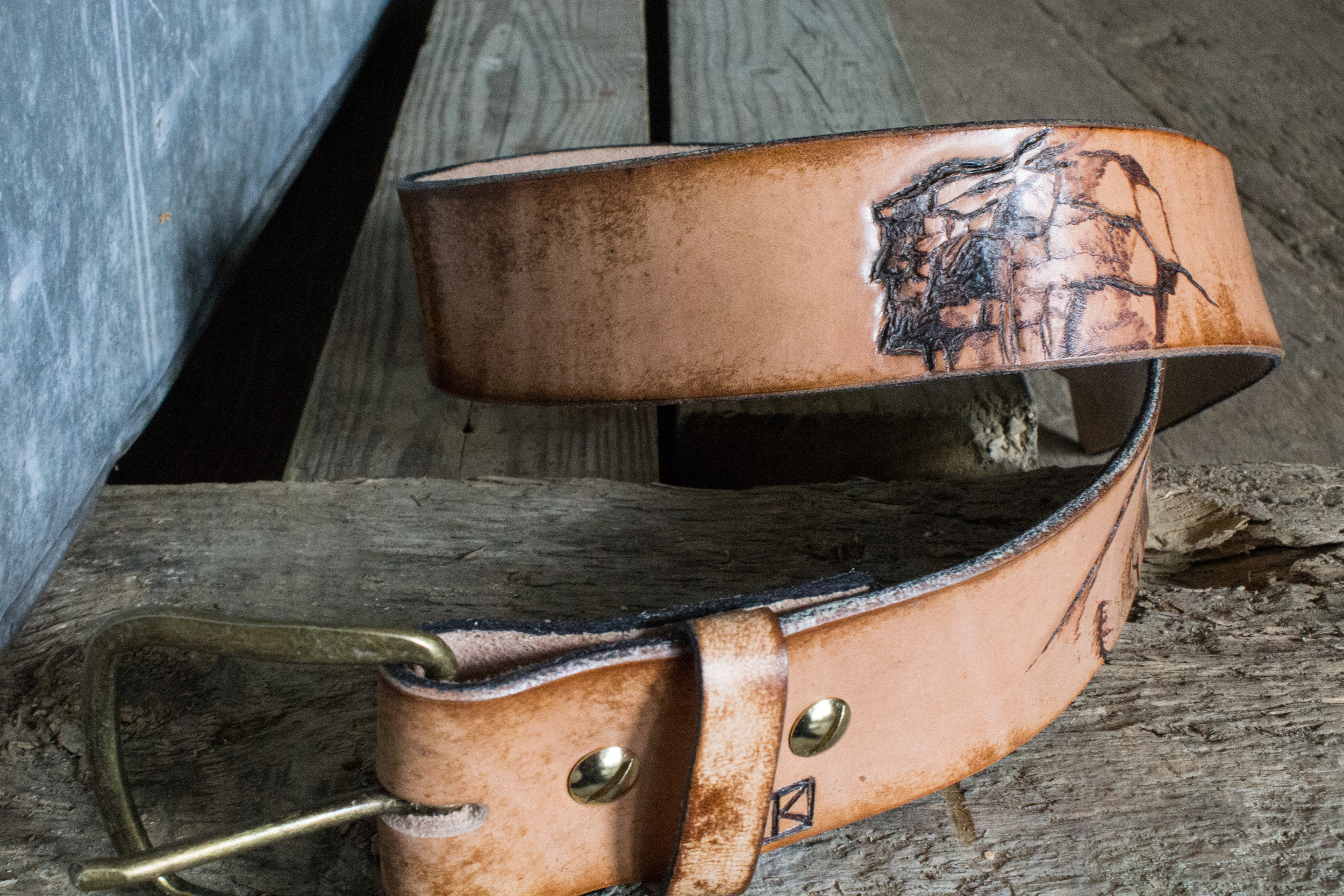 Custom Leather Belts — Linny Kenney