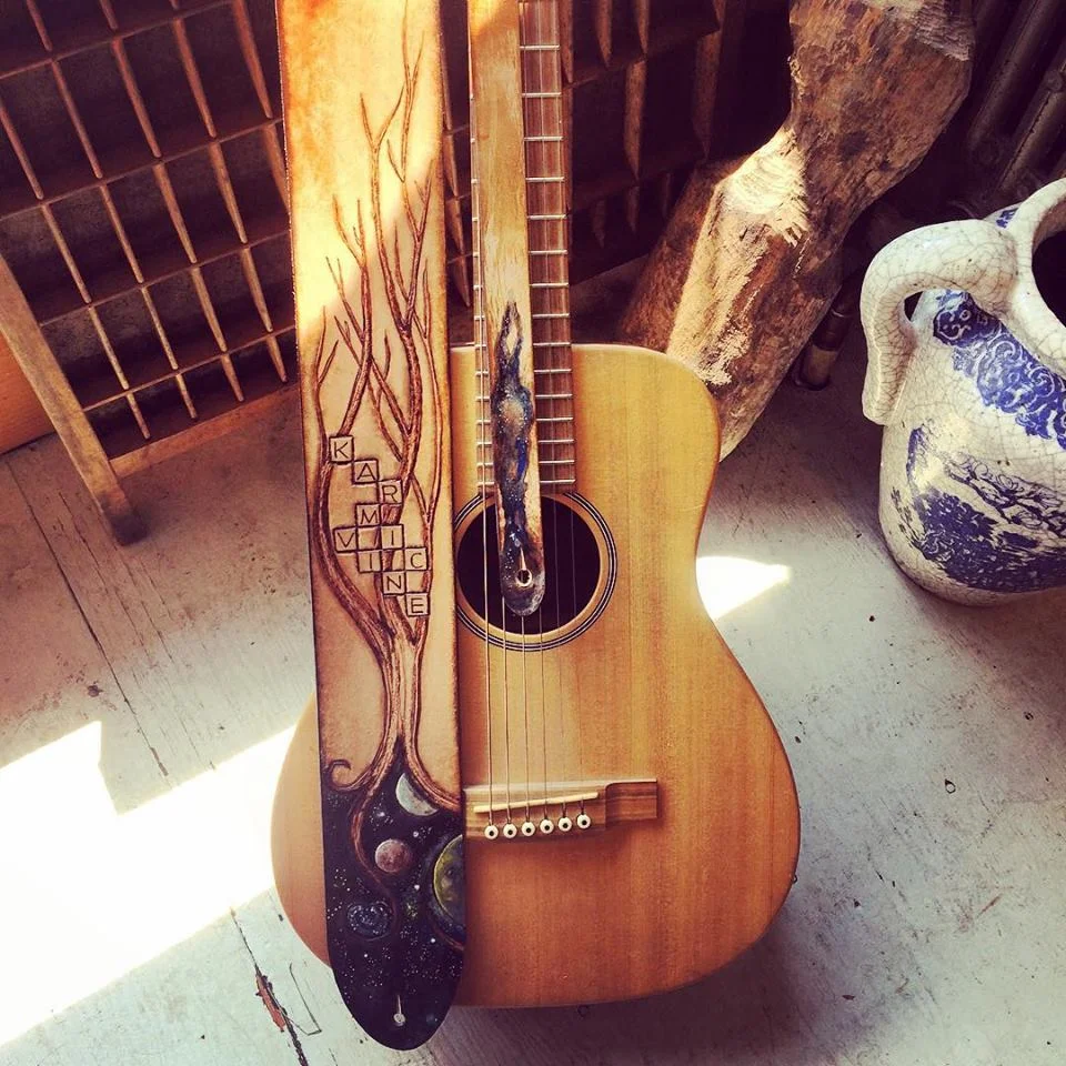 Karmic Vine Guitar Strap Linny Kenney.jpg
