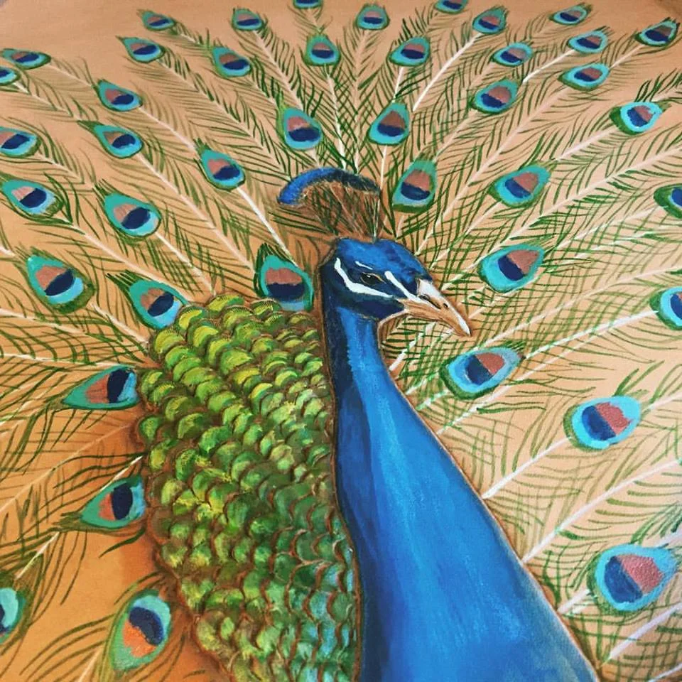 peacock bag Linny Kenney.jpg