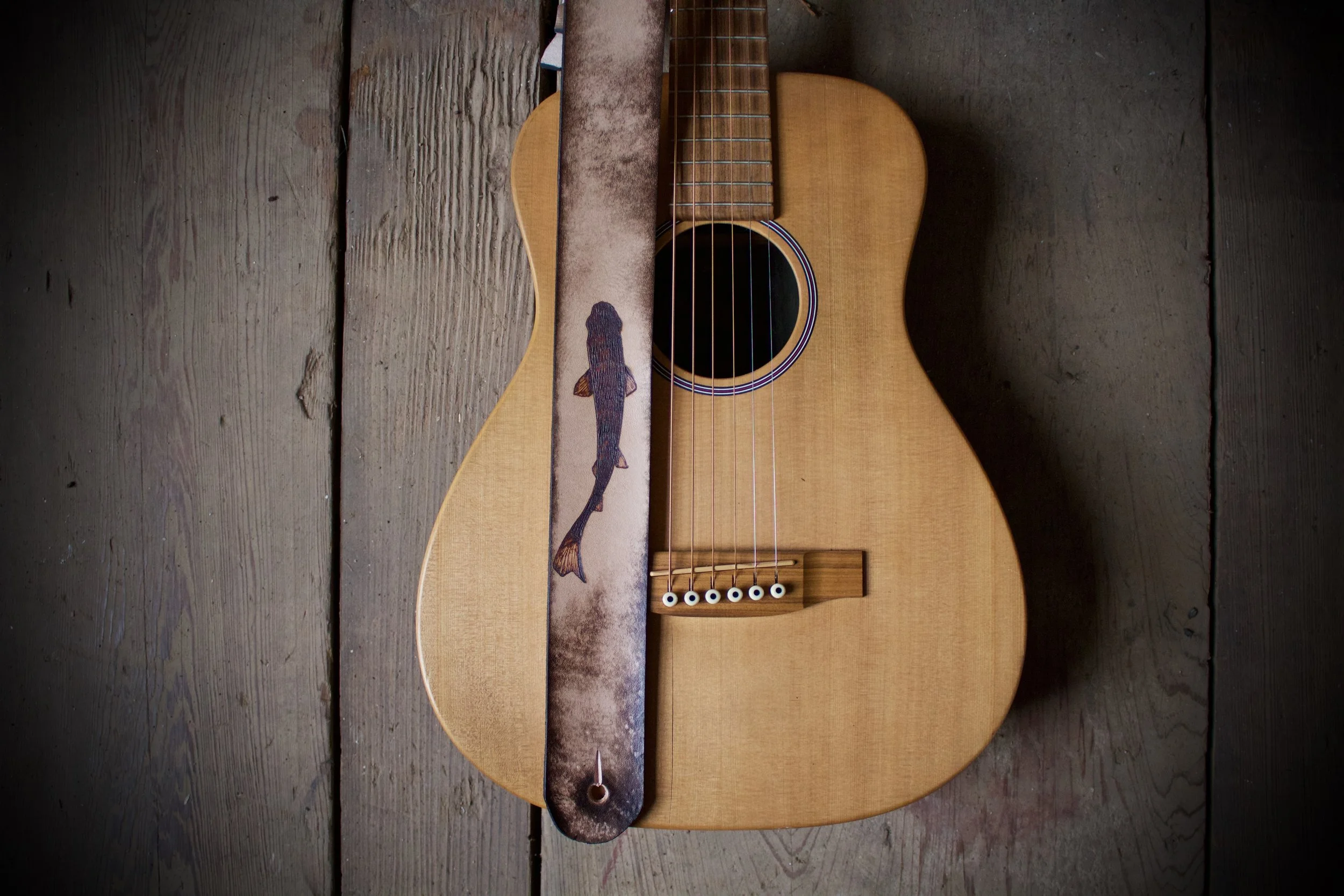 Custom made trout strap 