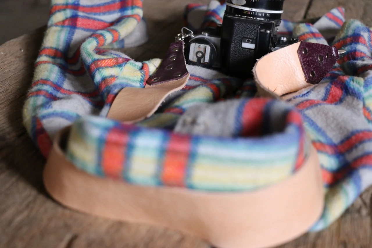 Natural Leather Camera Strap