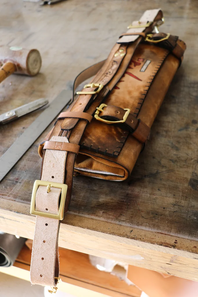 Korean Knife Roll by Linny Kenney
