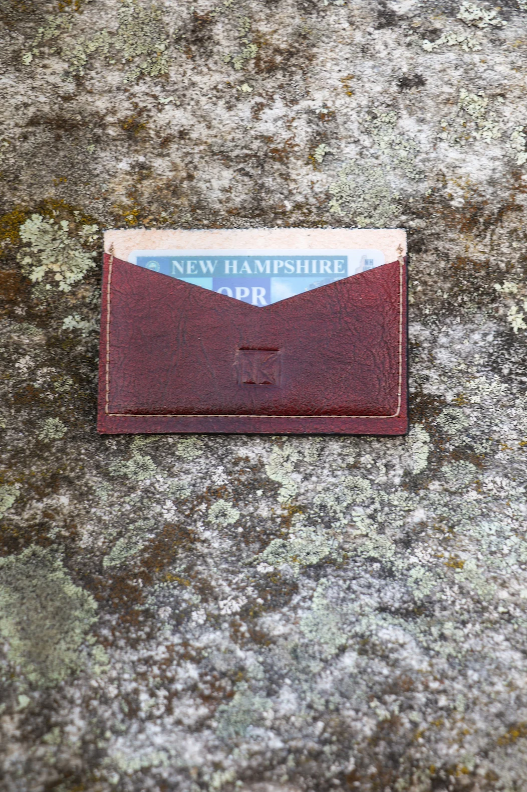 Leather Card Wallet by Linny Kenney