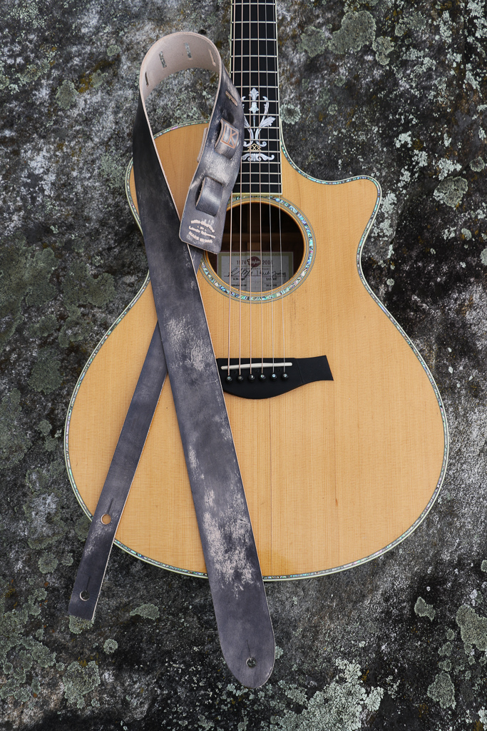 Natural Italian Vachetta Leather Wide Guitar Strap — Linny Kenney