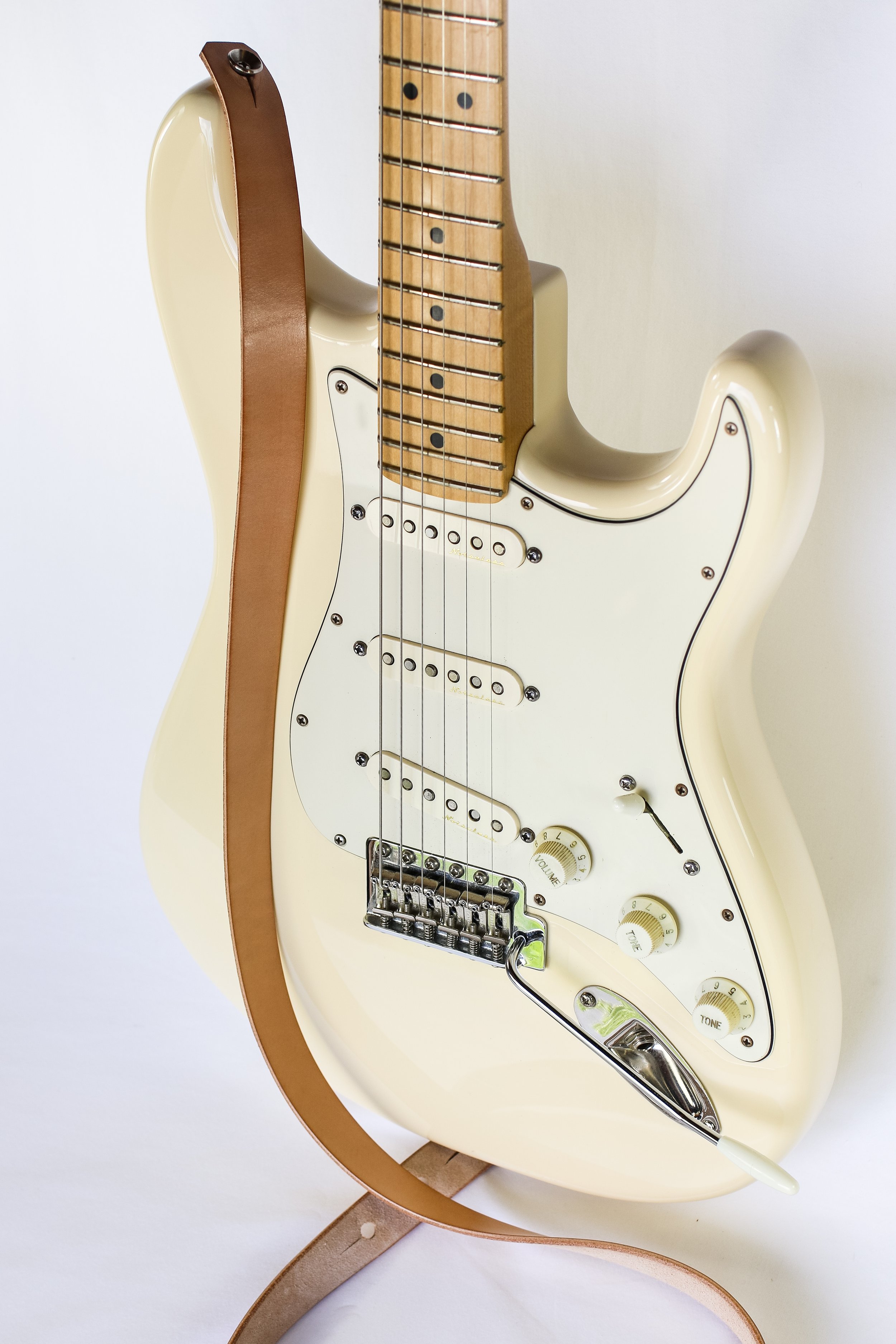 The Old Timber Signature Stain Wide Bass Strap — Linny Kenney