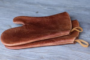 Leather Oven Mitts  An LS626 Kitchen Collaboration