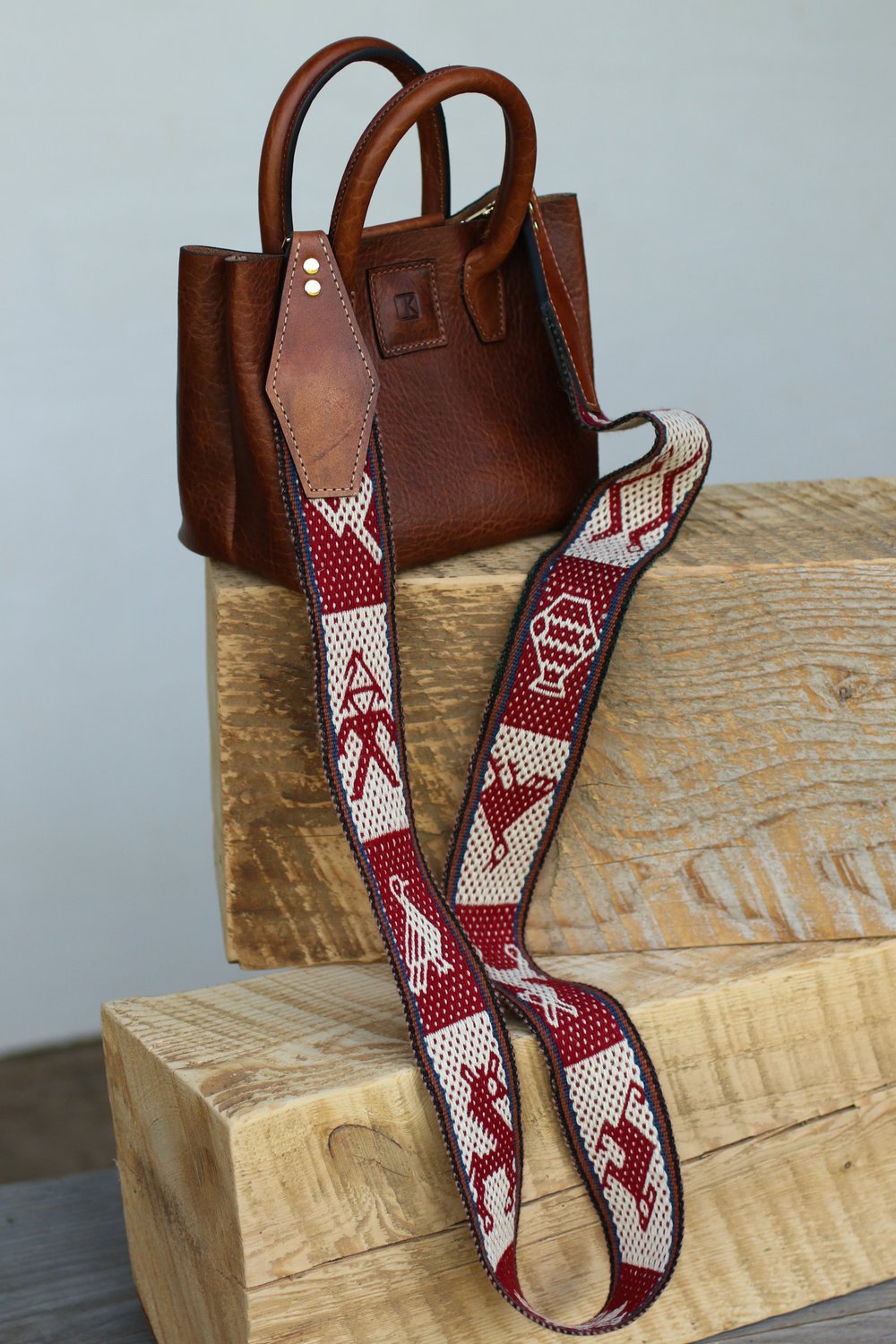 Italian leather purse strap — Linny Kenney