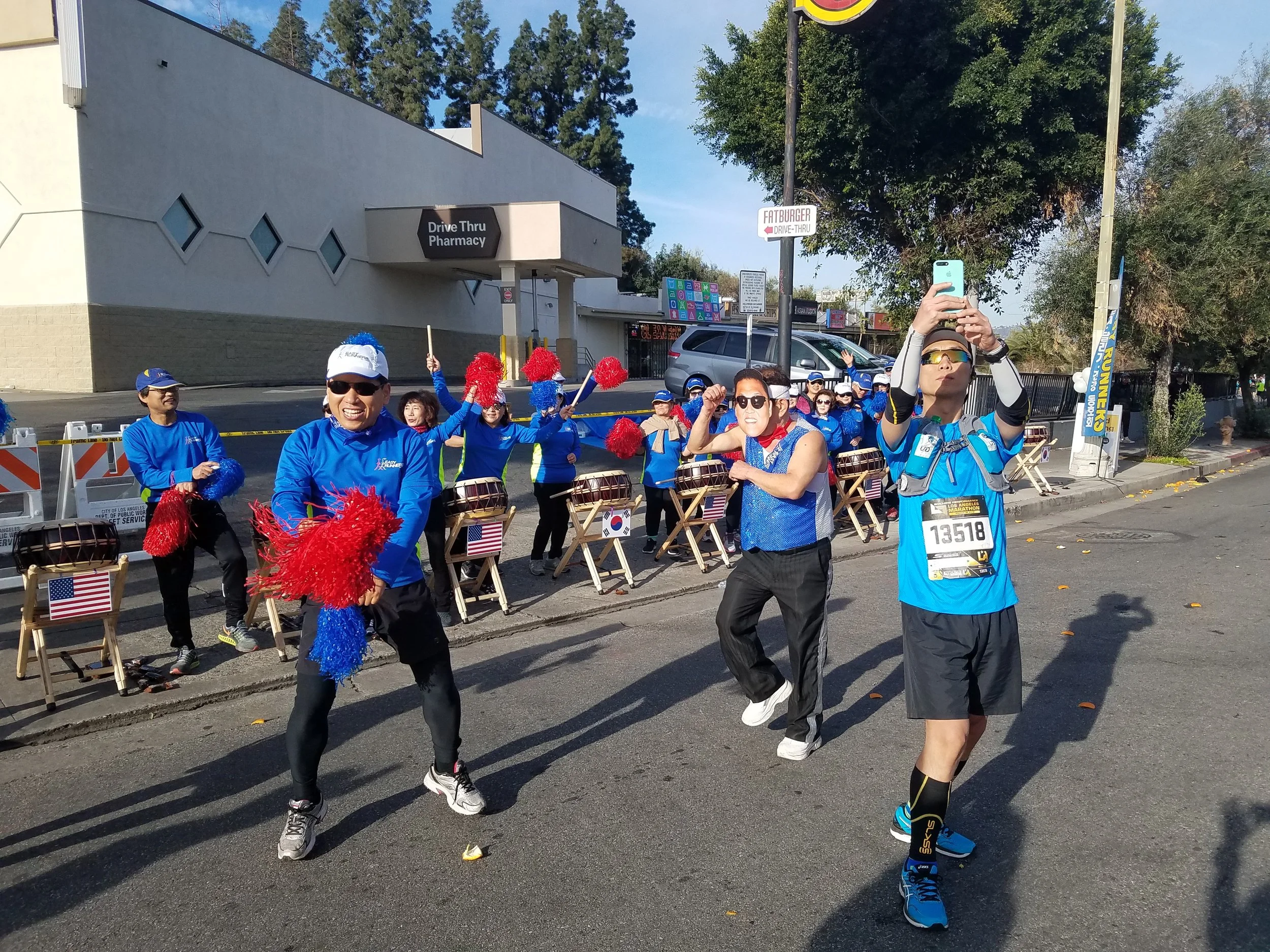 There were grandpas out there crushing it. I do love LA.