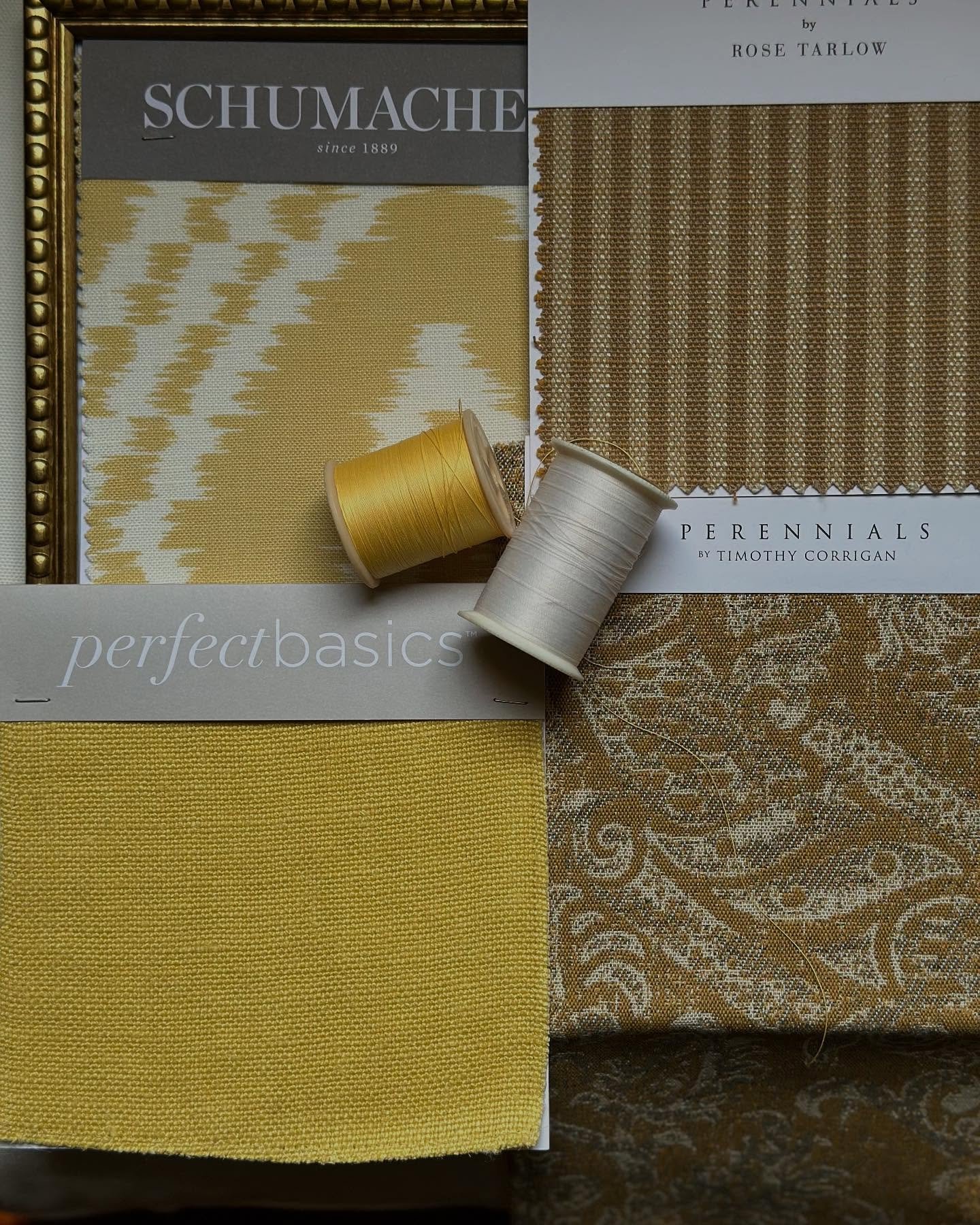 Suddenly yellow! Headed to a consultation today that will center around this carefree, uplifting color. A great way to start the weekend! Do you like YELLOW?