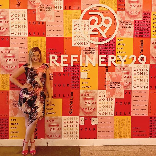 New job, who dis?!✨
Today I started a new journey as a creative lead at @refinery29 for @29rooms : an immersive world of cause, culture, &amp; creativity.💥 I have long admired the work of R29 to empower women to see, feel, and claim their power. 🙌 