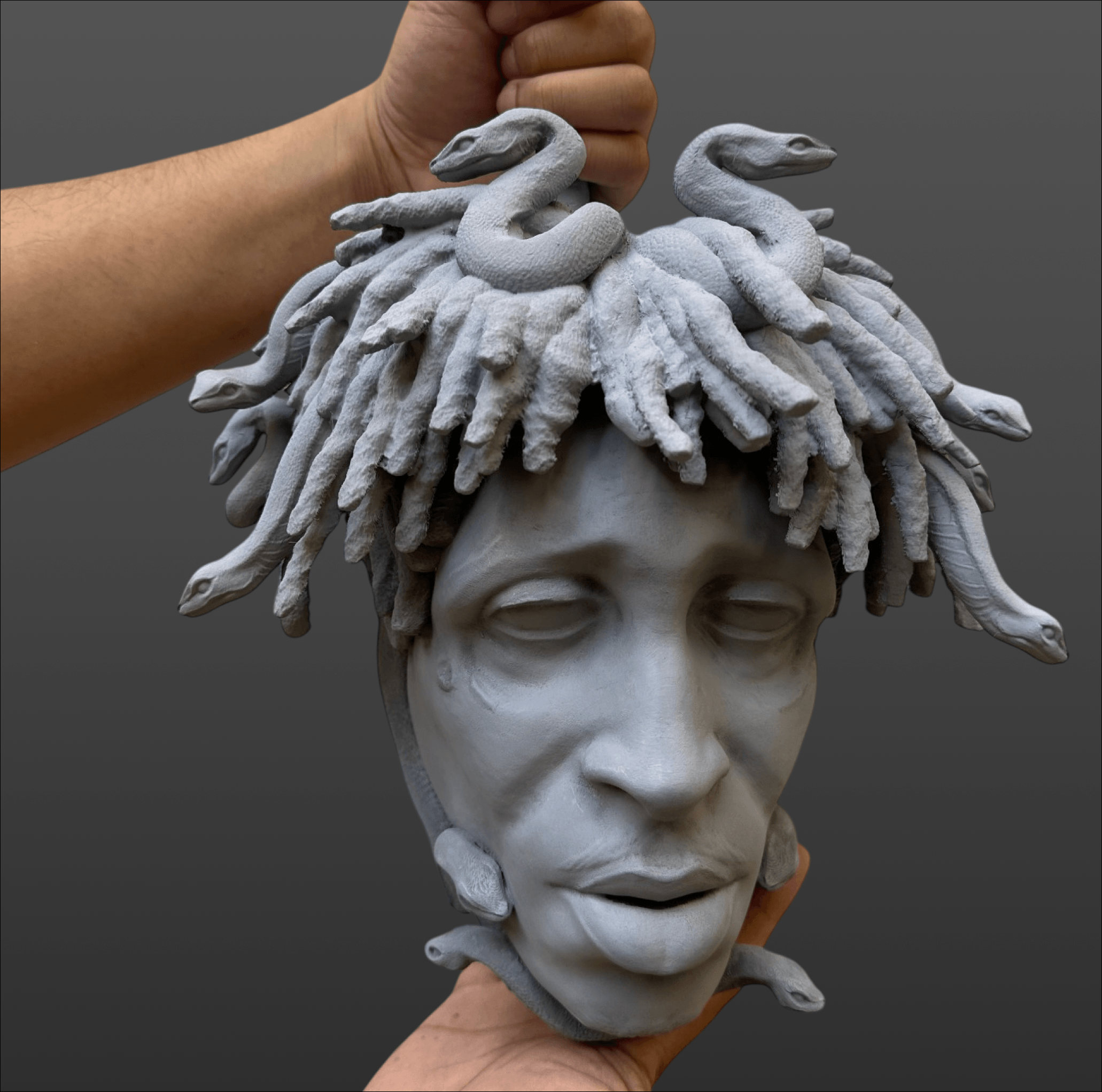 Digital sculpted, 3D printed, prepared sculpt for NLE the Great Official Short Film