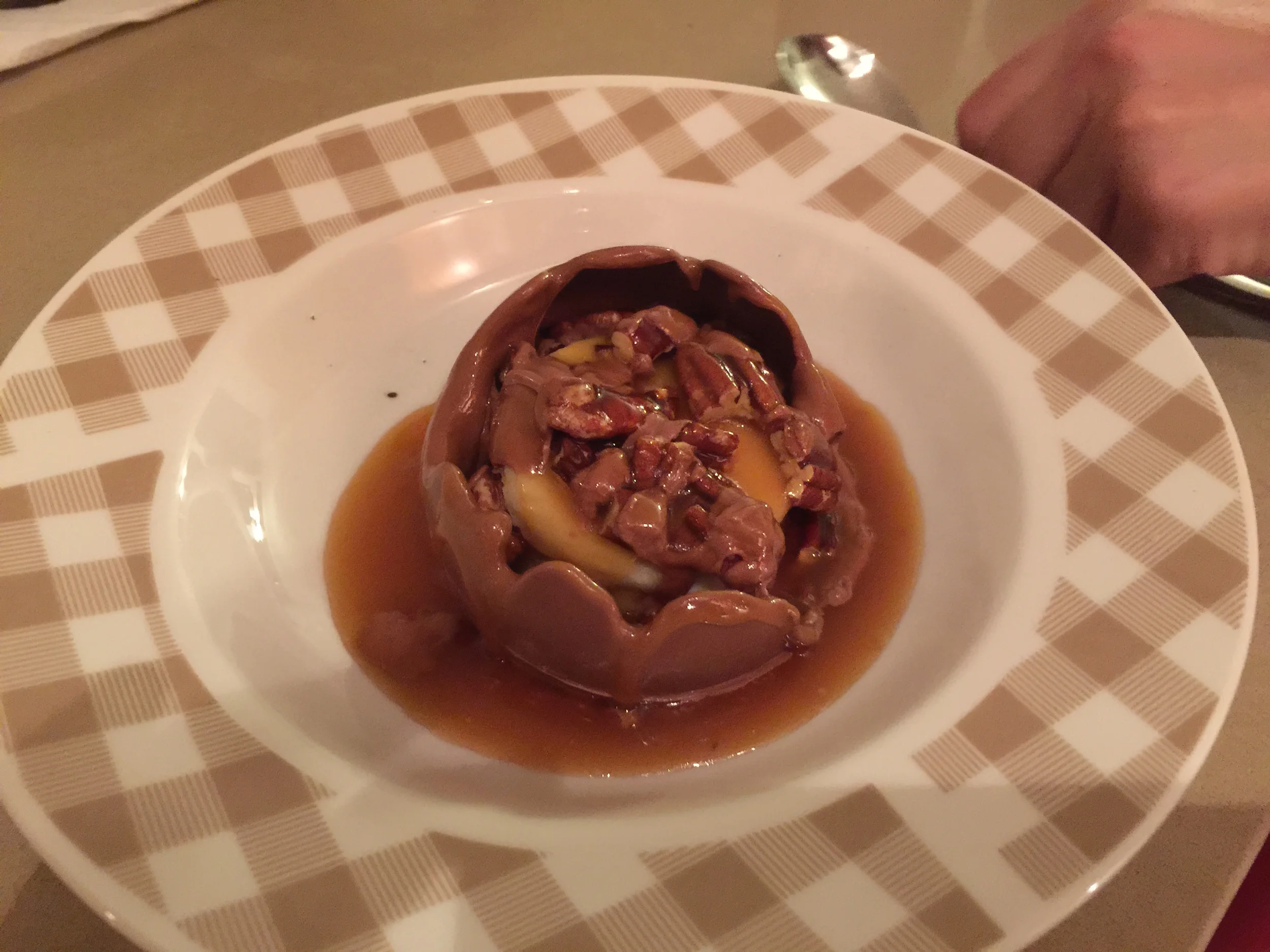   Imploding Chocolate Ball  