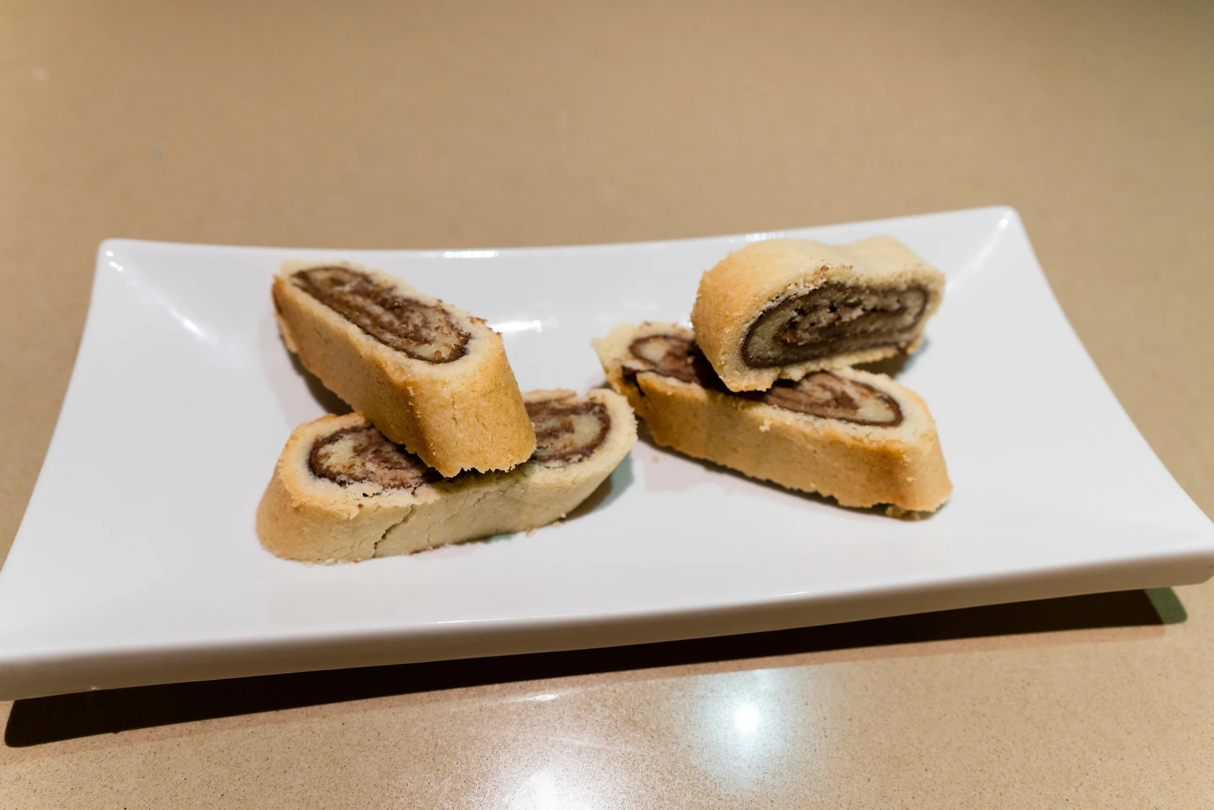 Nutella Swirl Cookies