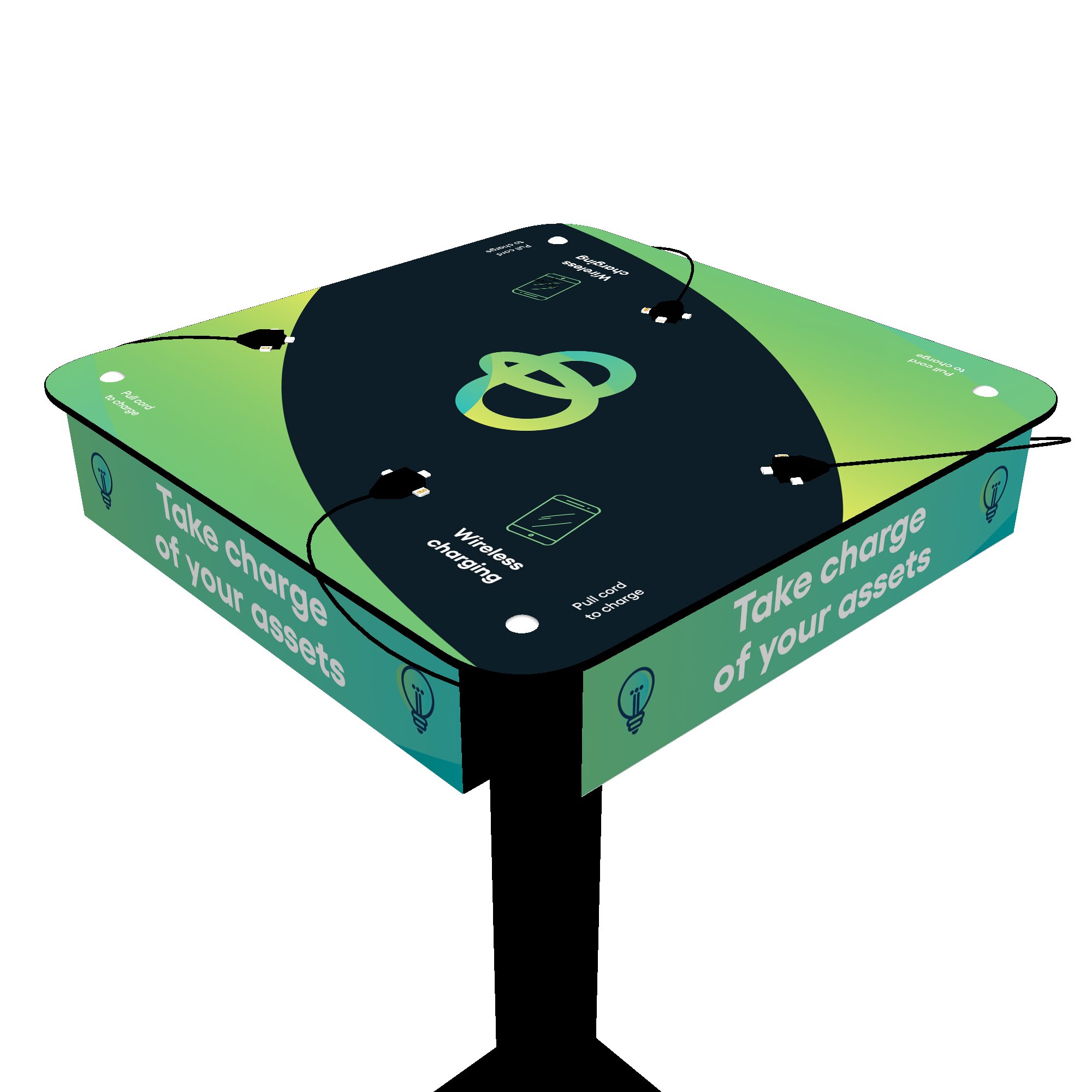 Charging Table Mockup
