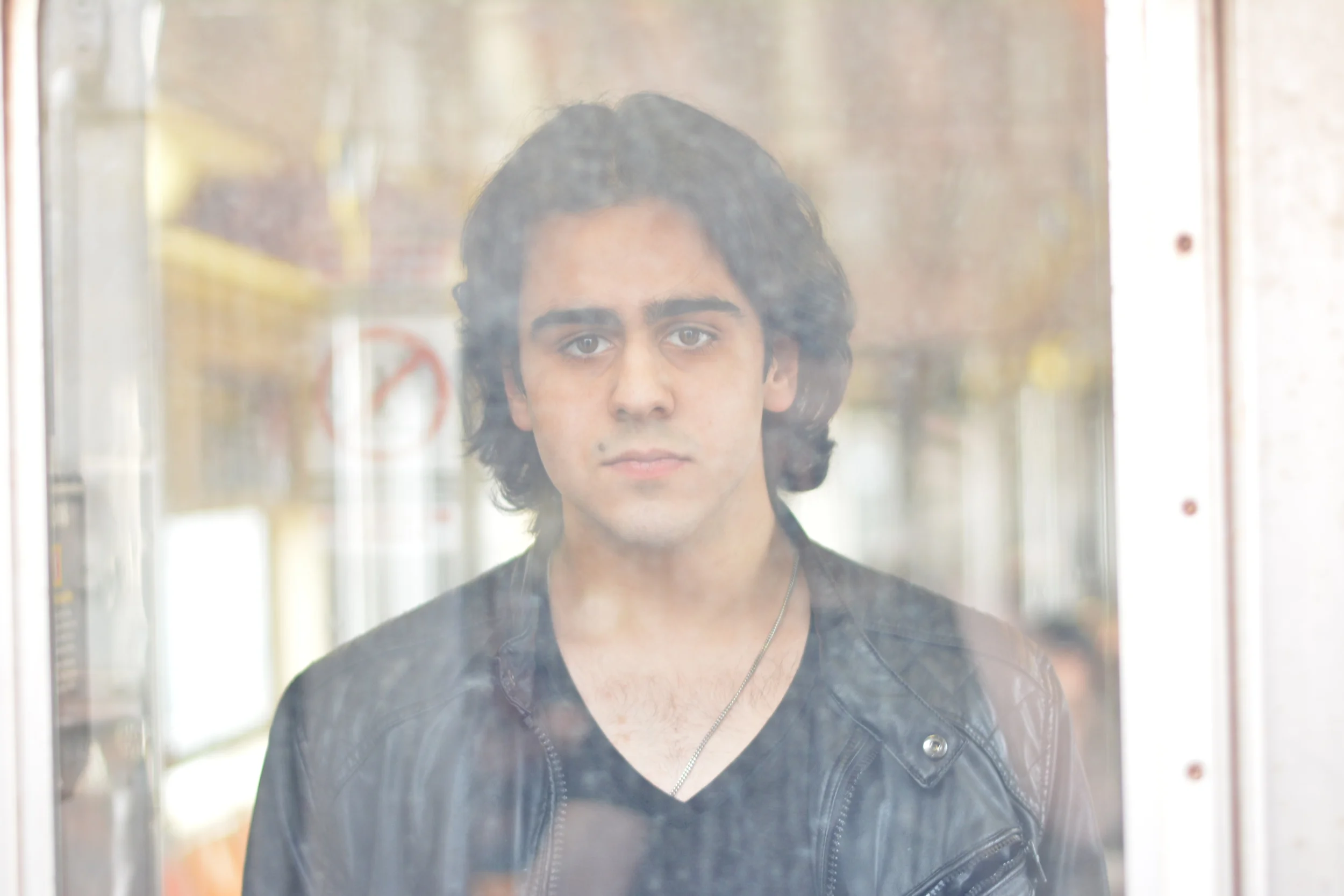 "Subway Rider" Cover Shoot