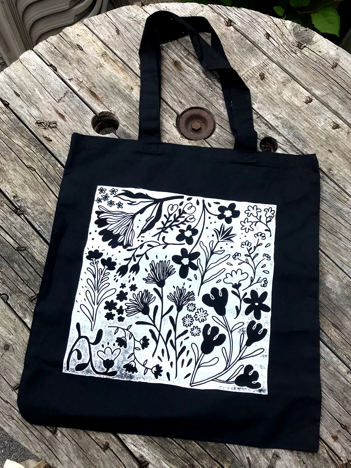 Floral Tote Bag