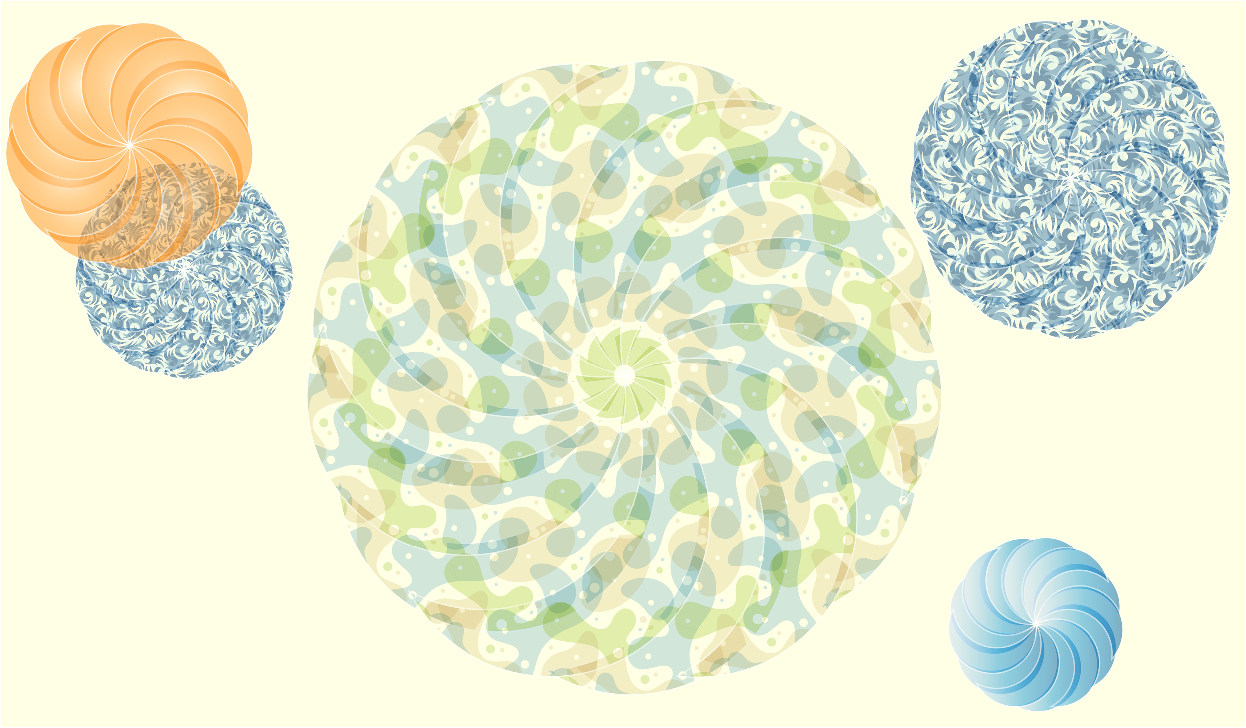 Day 15: Today I Felt… familiar Felt uninspired to do C4D today so decided to go back to my first true love, Illustrator. I love patterns and repetition, so I figured I would do something with that. 